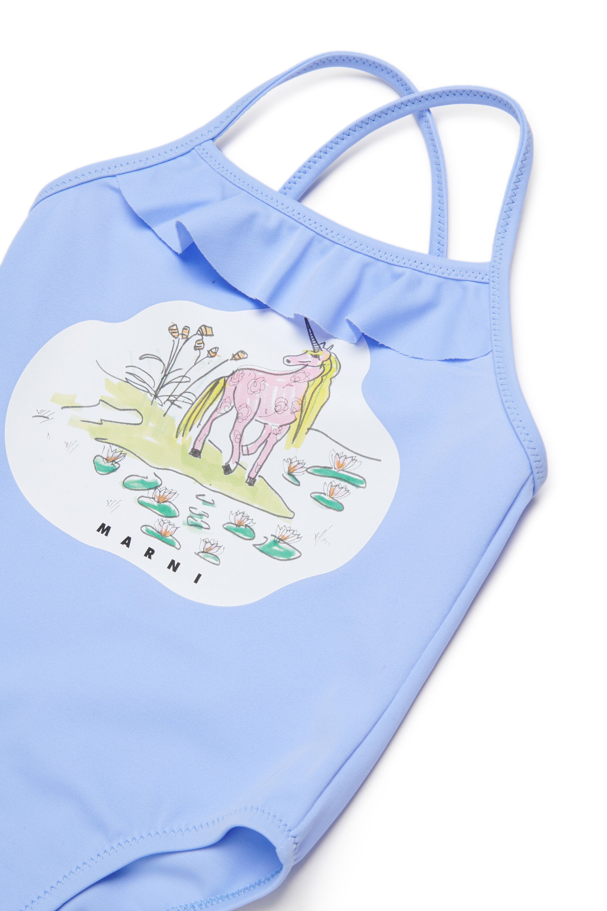 Bañador entero con logo estampado