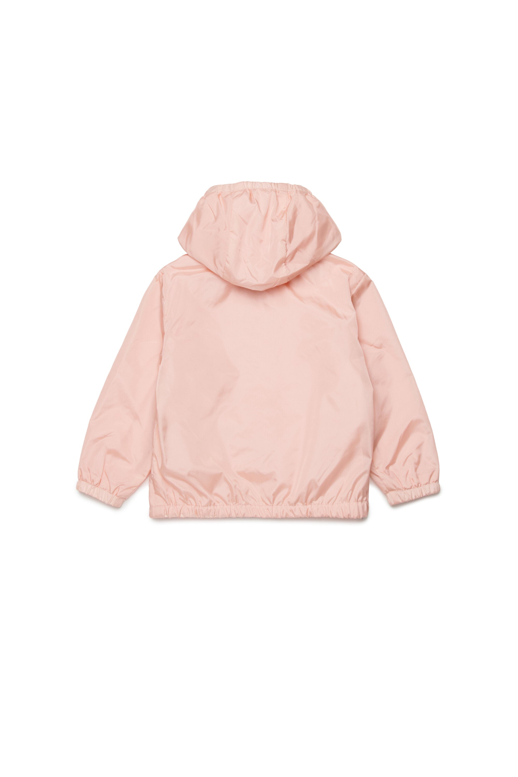 Windbreaker with printed logo