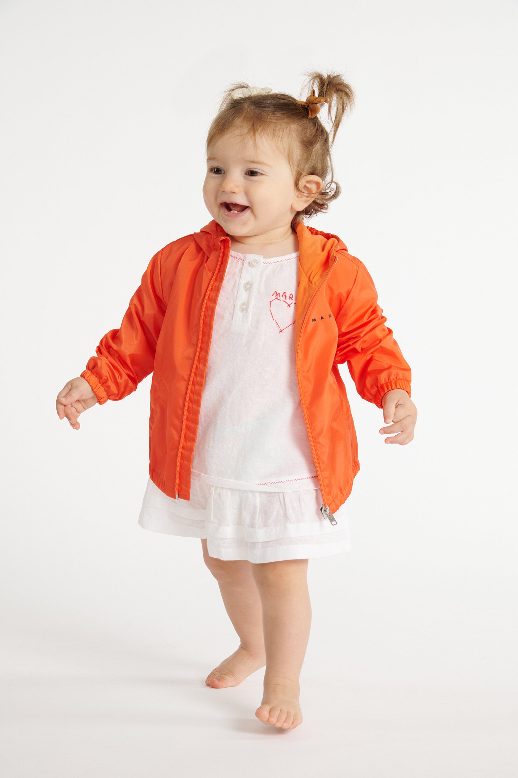 Cazadora con logo estampado