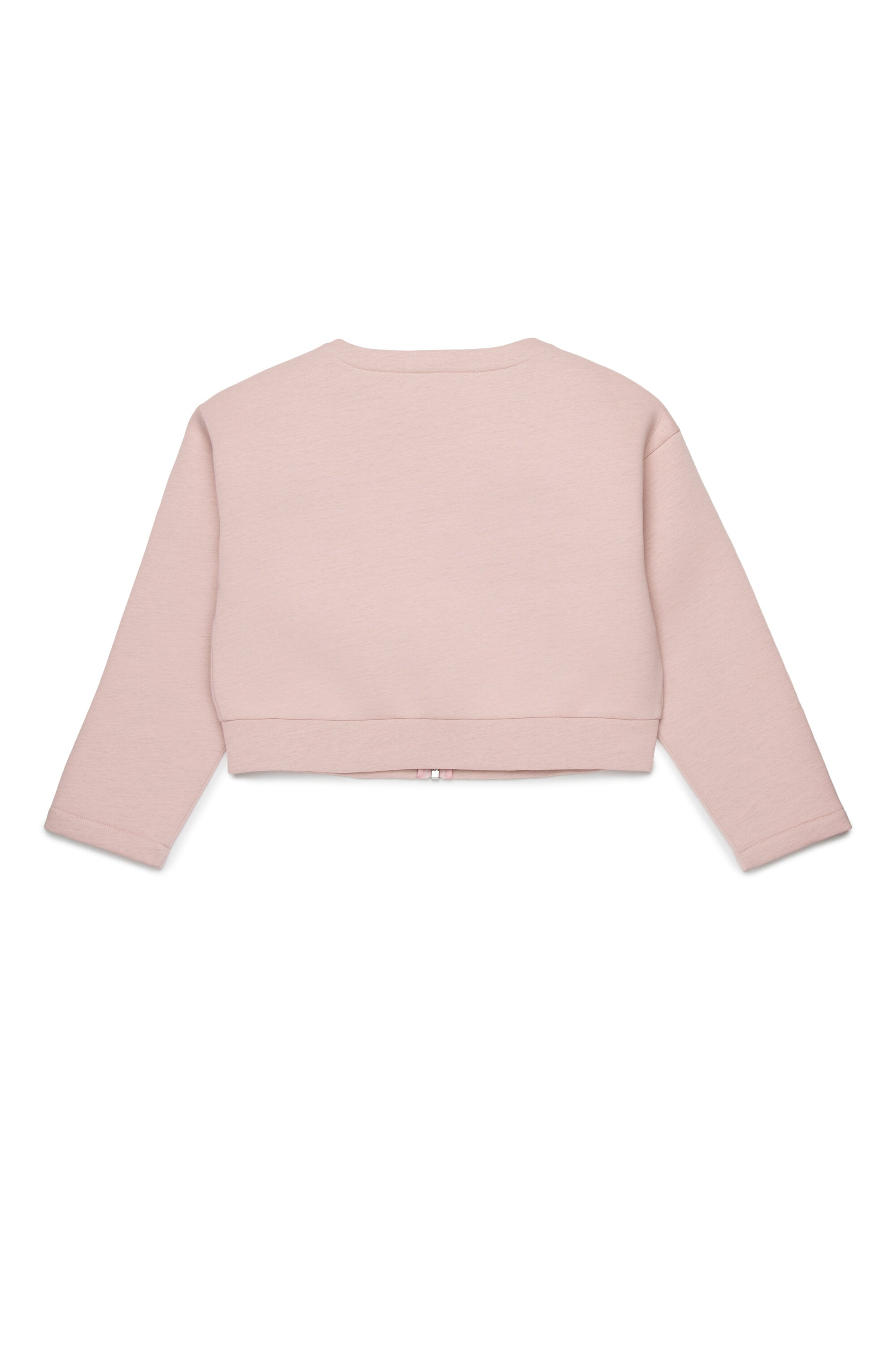 Chaqueta corta con logo estampado