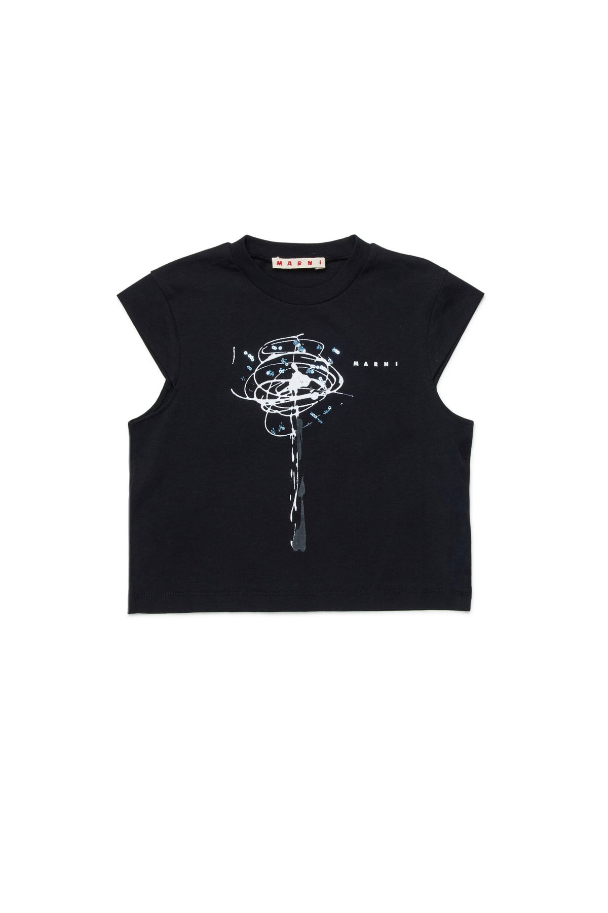 Camiseta con logo en el pecho