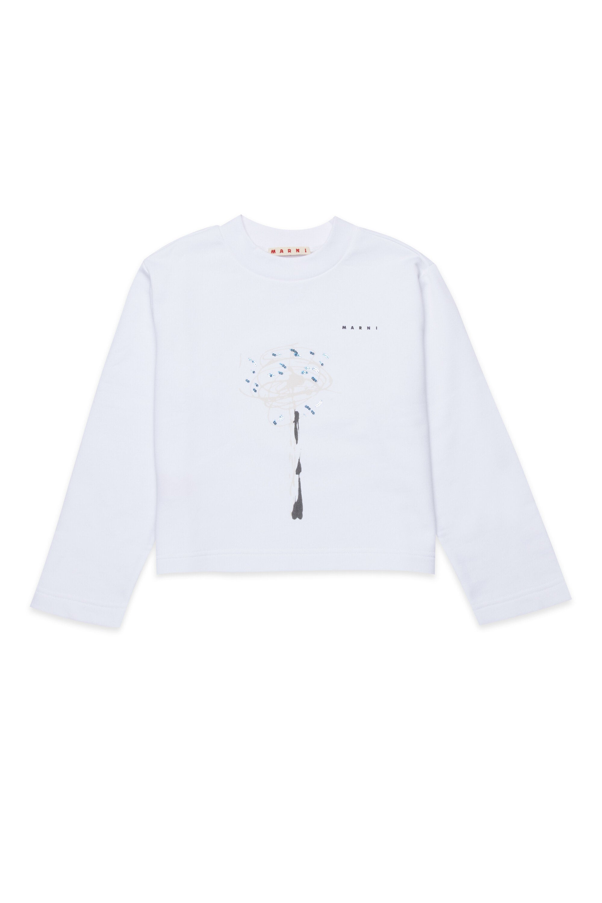 Sudadera de cuello redondo con logo