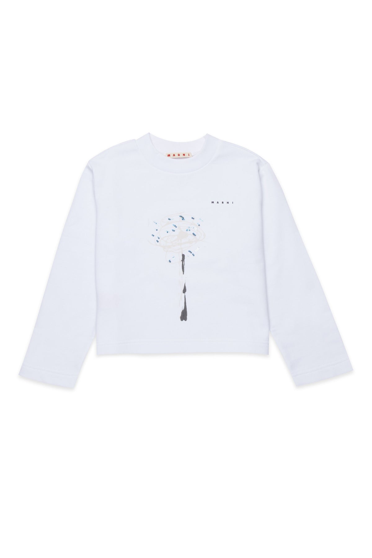 Sudadera de cuello redondo con logo