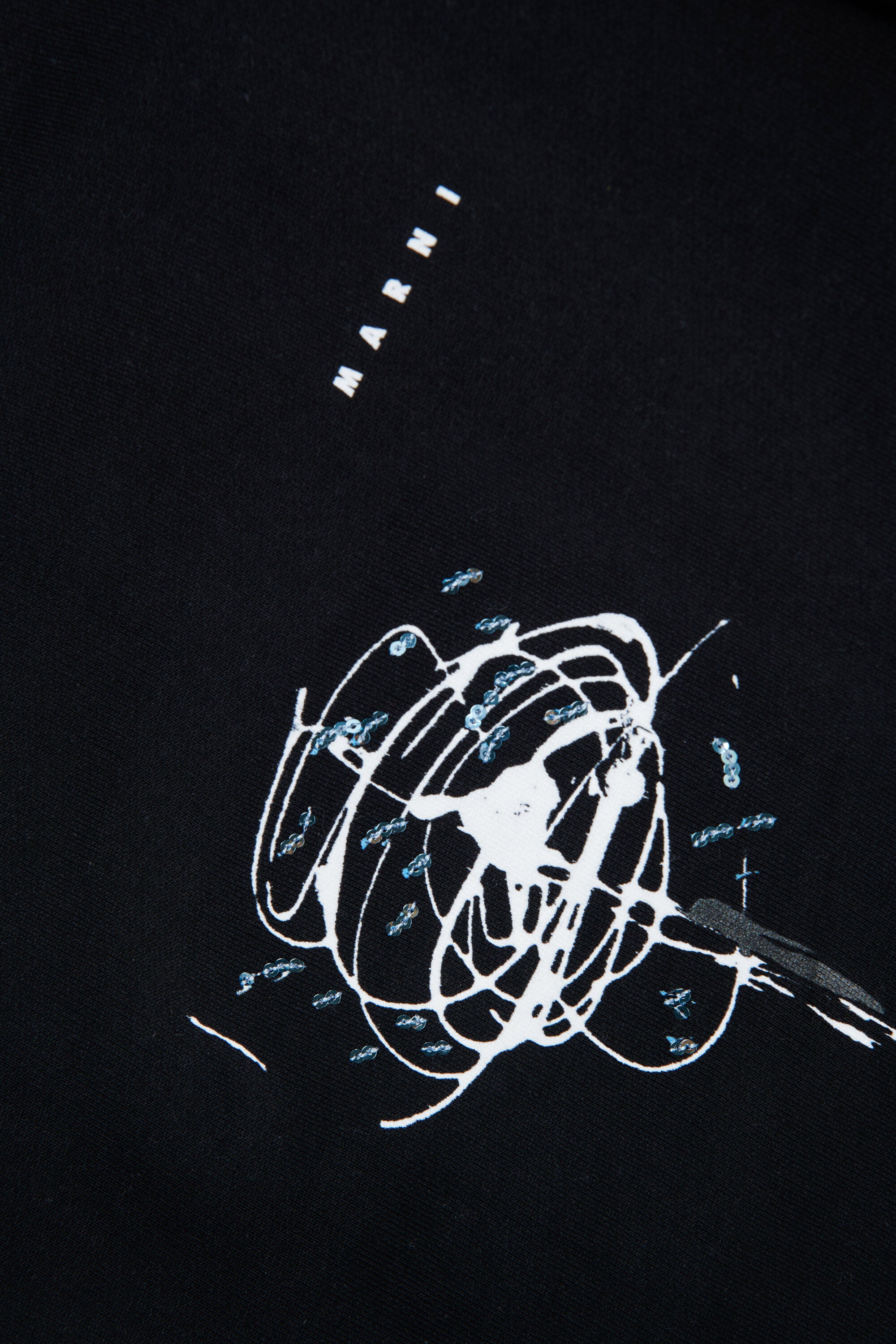 Sudadera de cuello redondo con logo