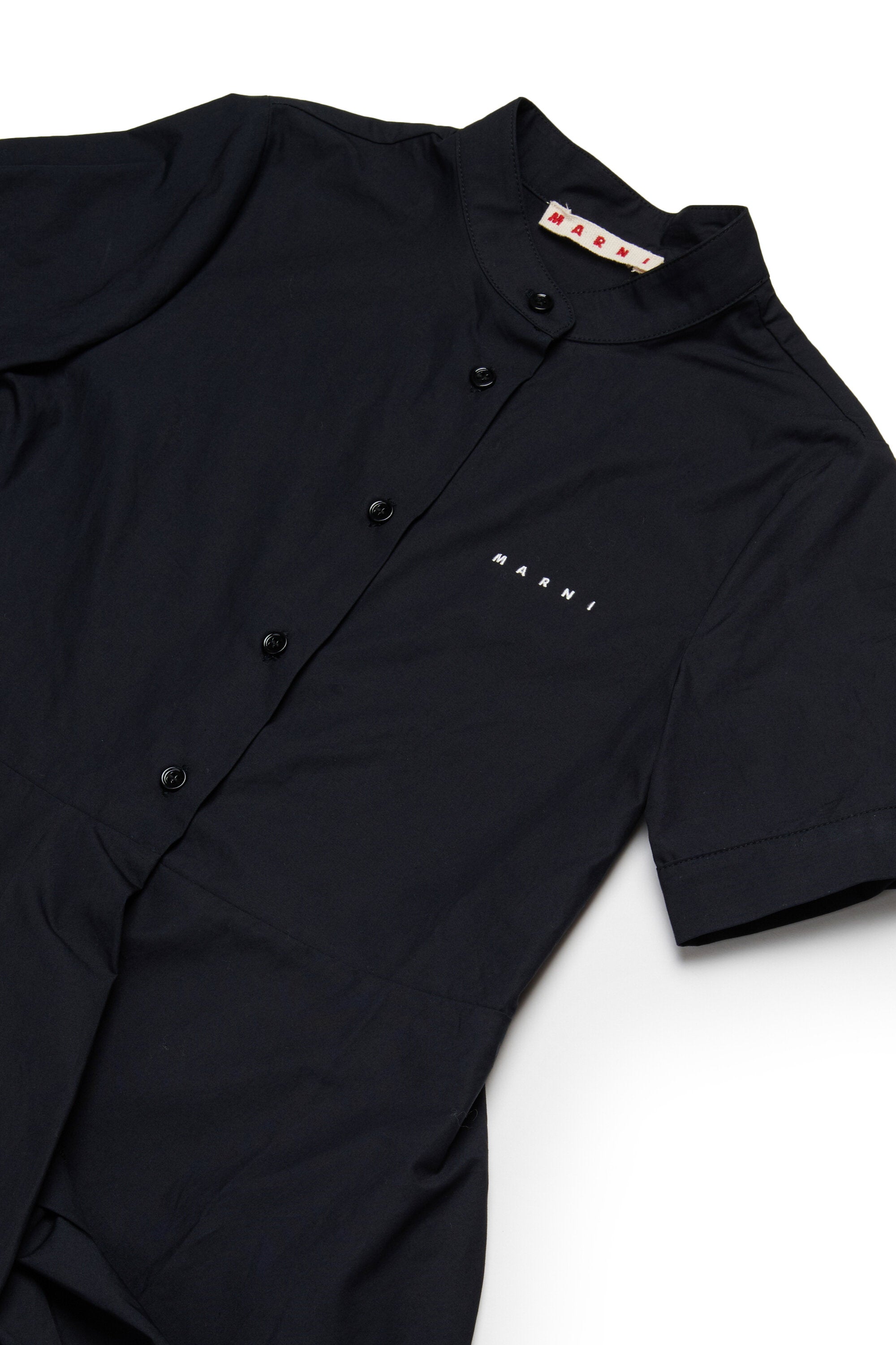 Vestido corto con estampado floral