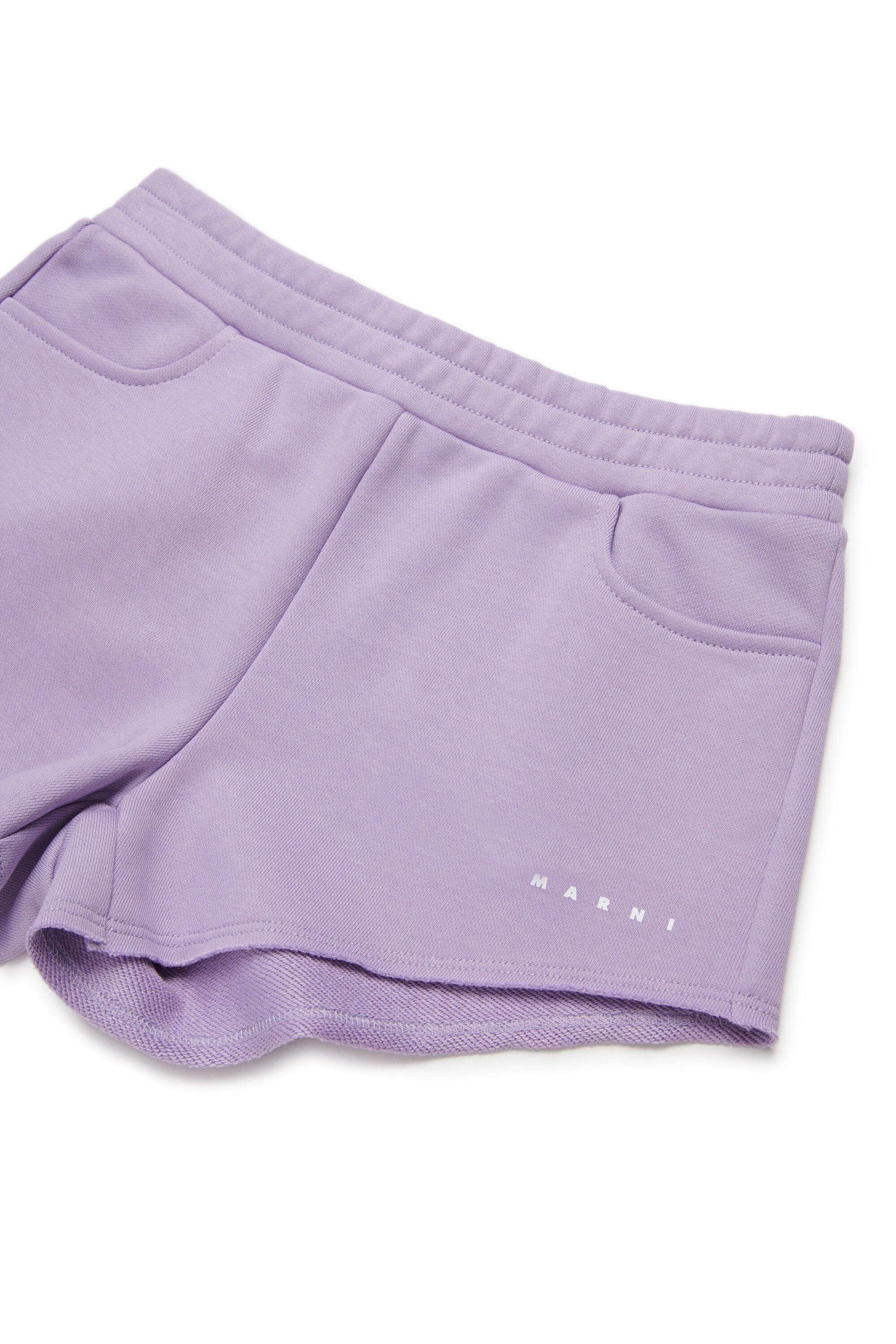 Shorts de felpa con logo
