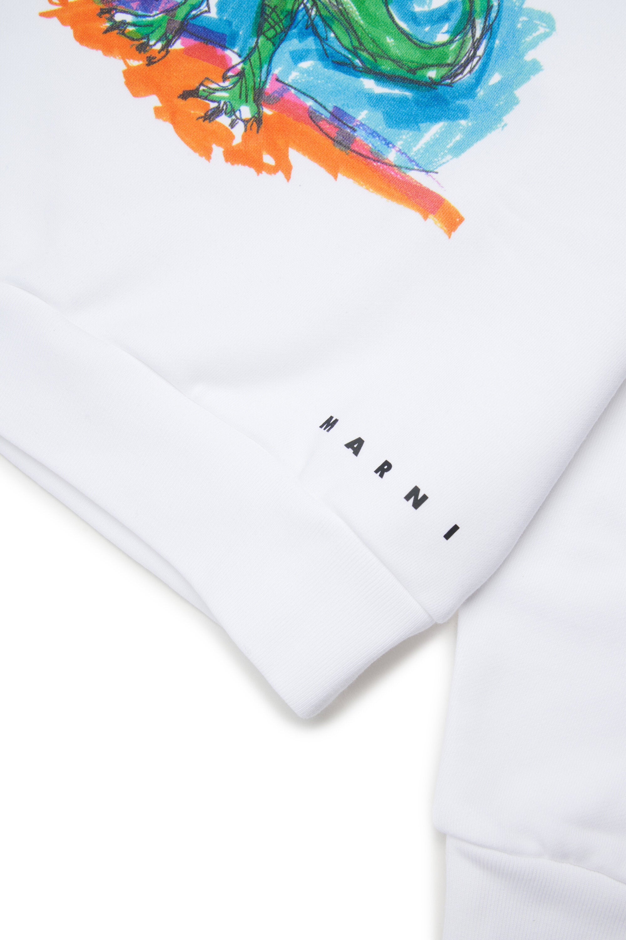 Sudadera de cuello redondo con logo temático de Jurassic World