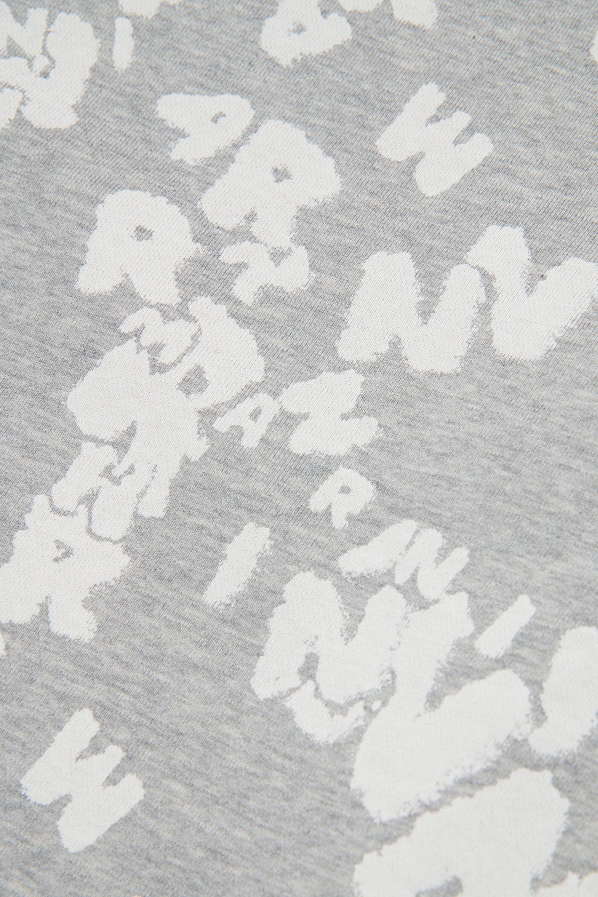 Sudadera de cuello redondo con logotipo allover