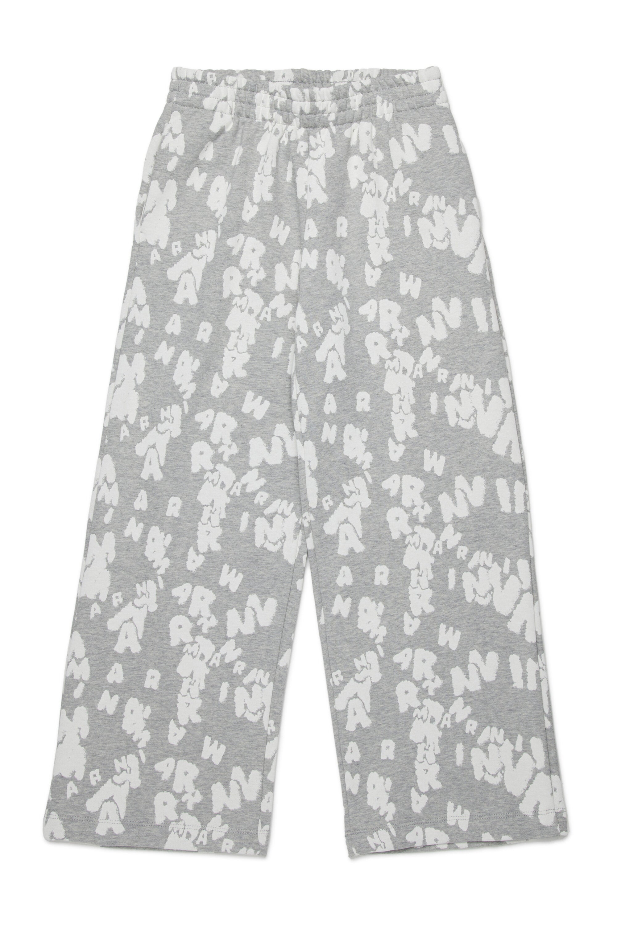 Sweatpants with all-over logo
