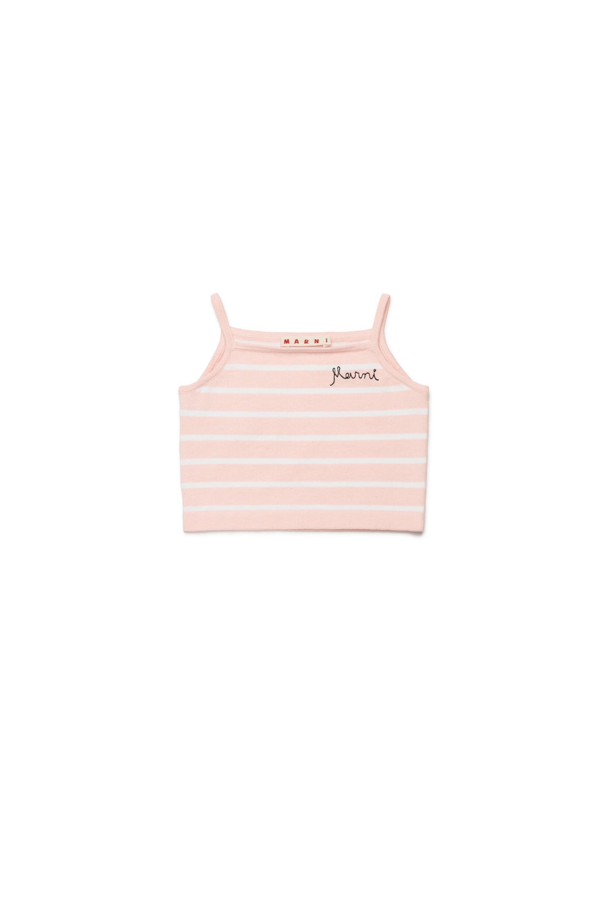 Ribbed top with logo