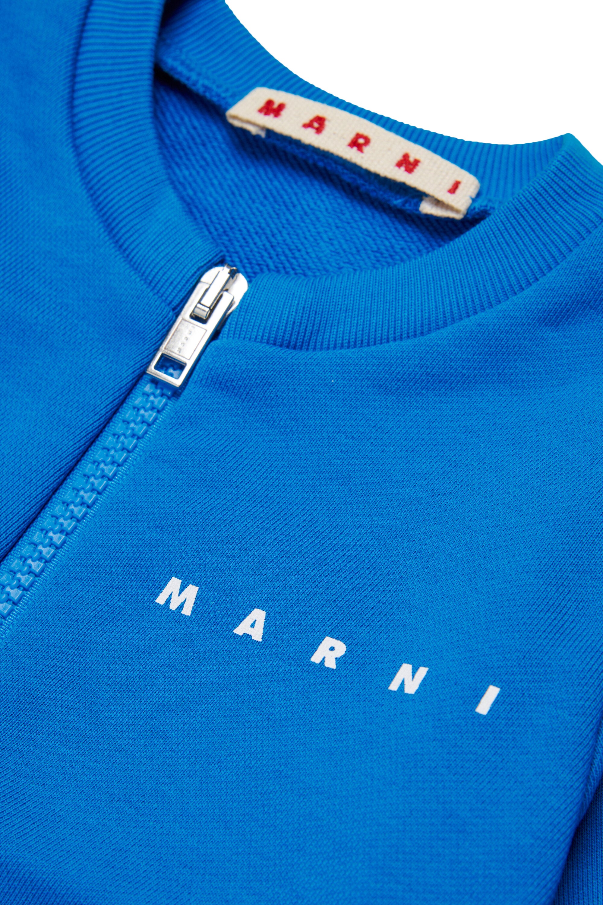 Full-zip sweatshirt with logo