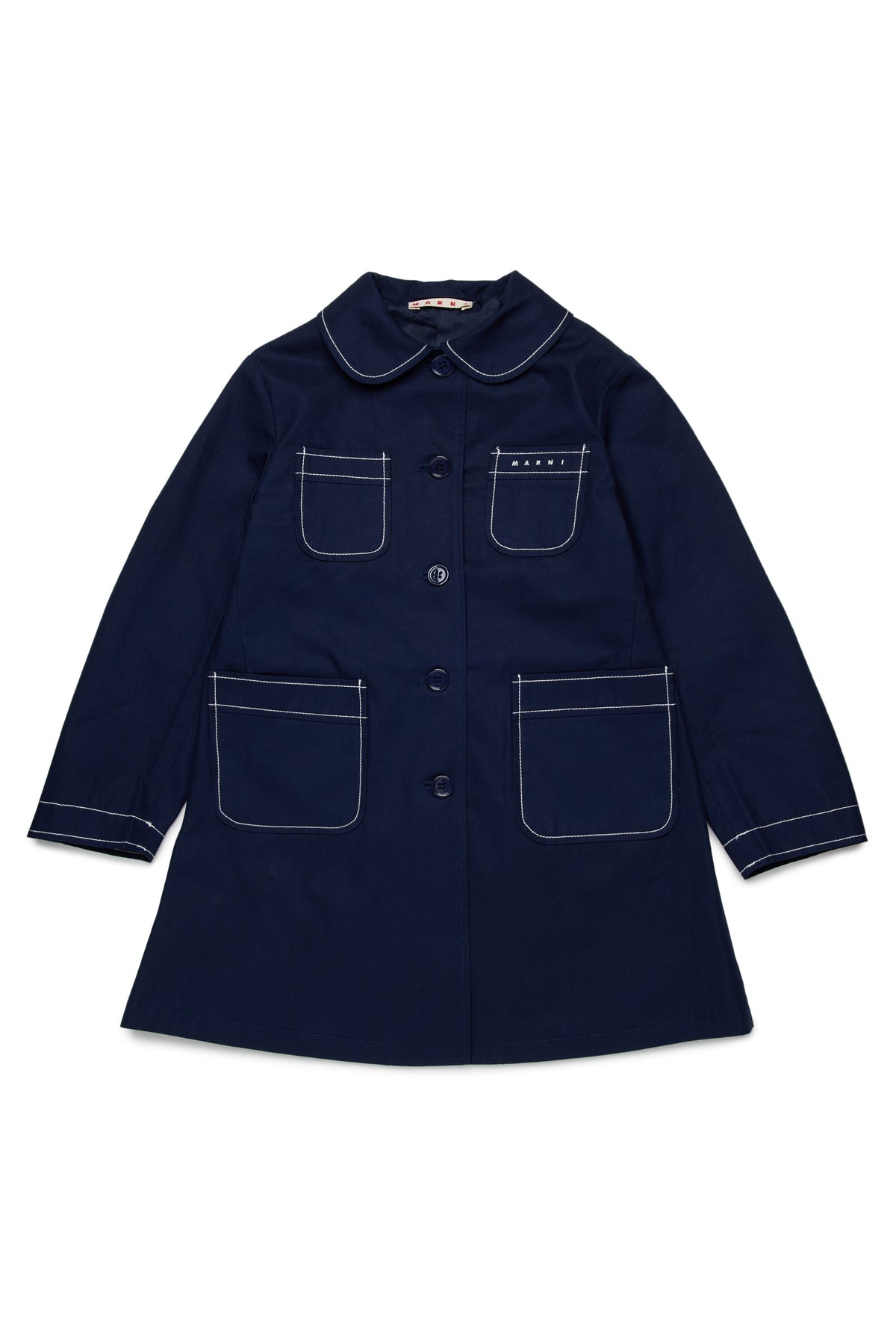 Jacket with printed logo