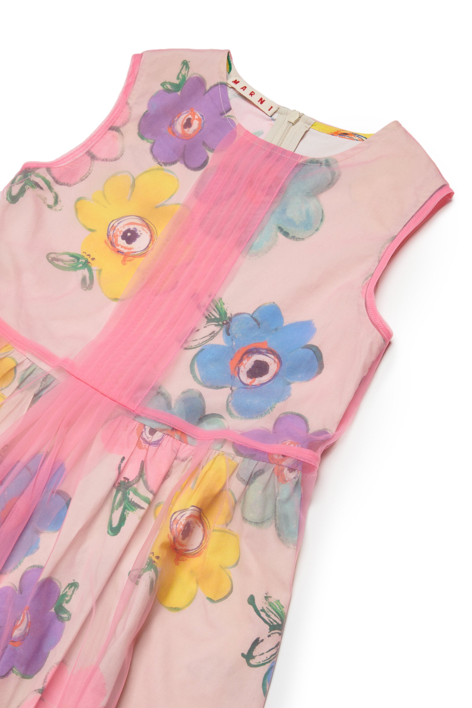 Vestido midi floral