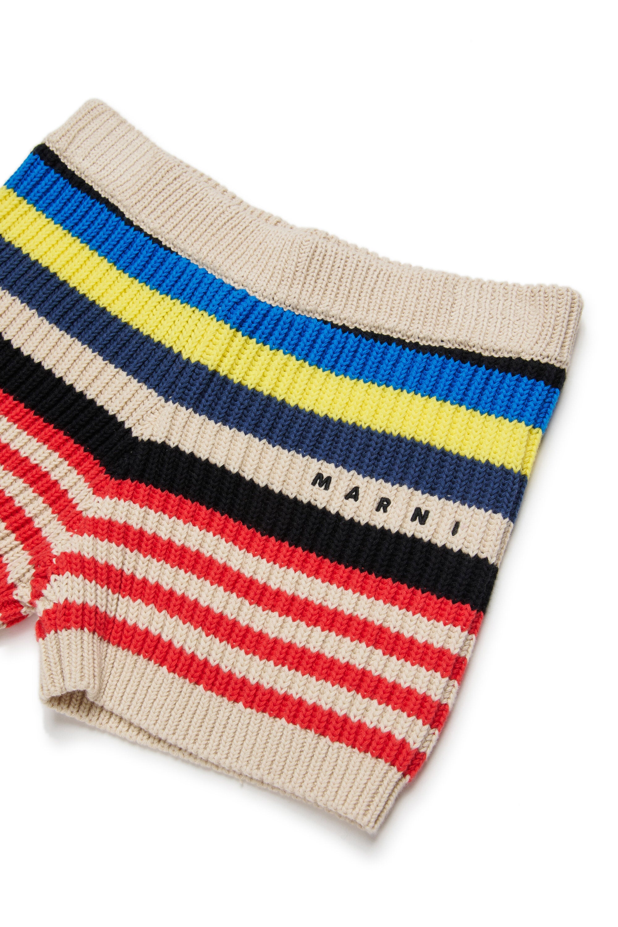 Shorts de punto con logo