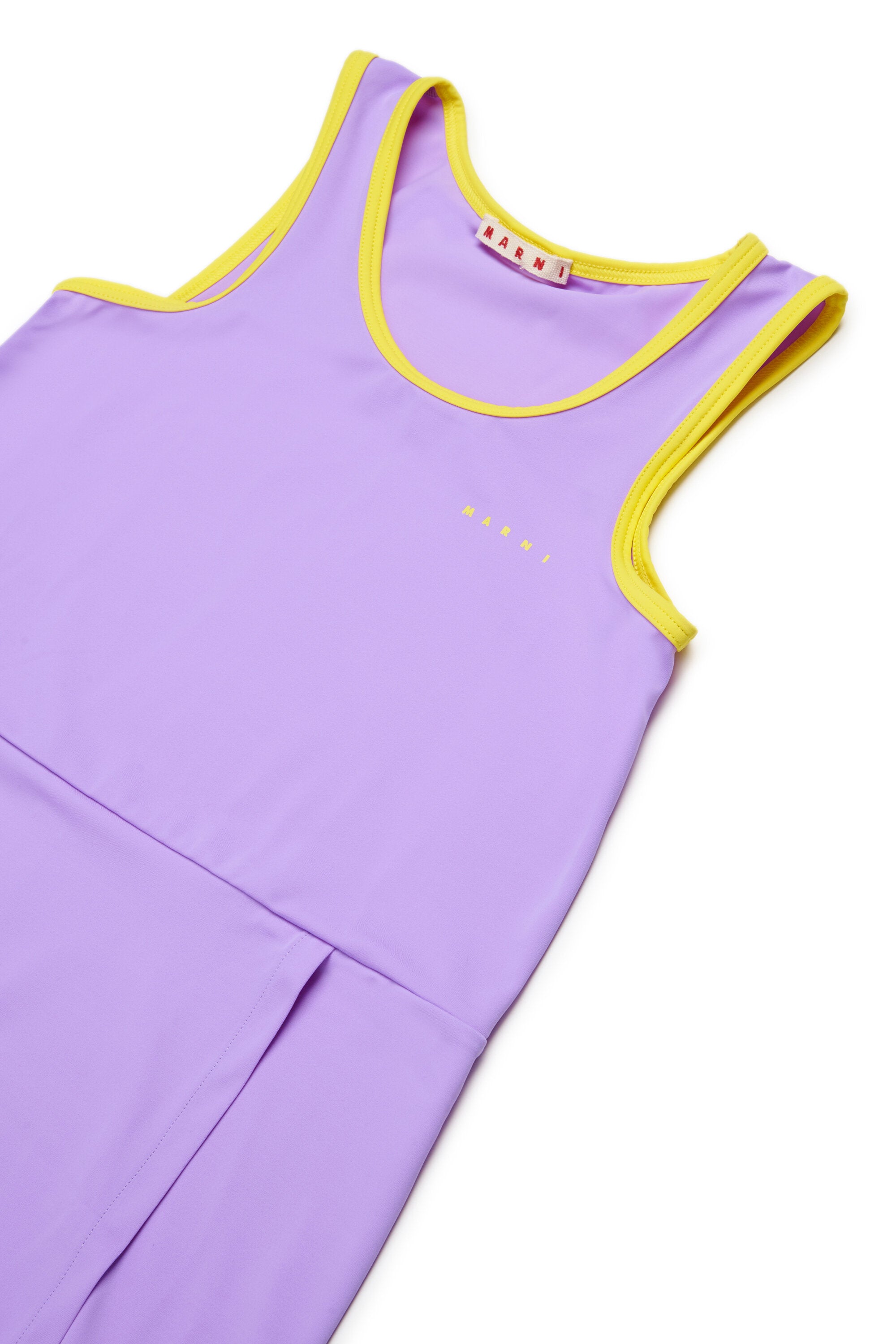 Vestido playero con logo