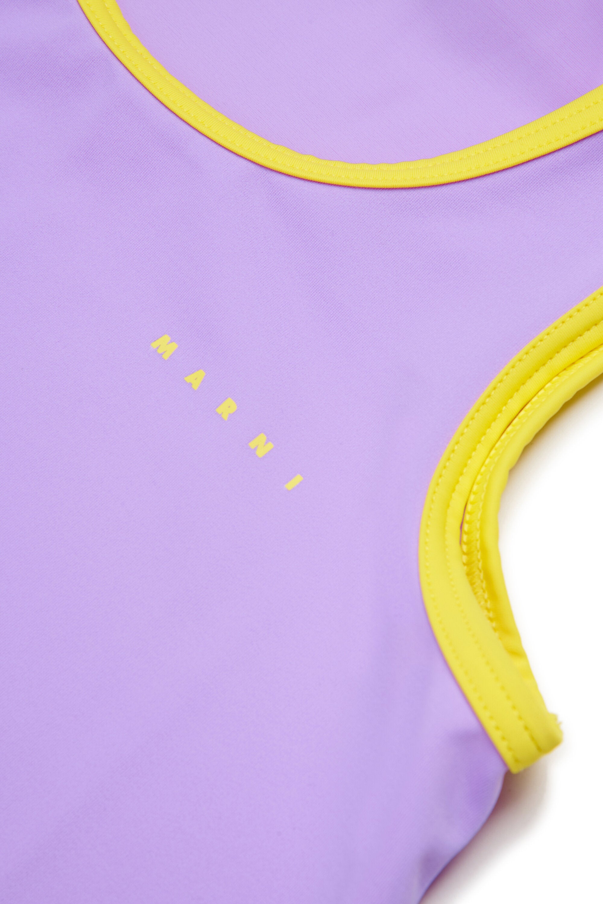 Vestido playero con logo