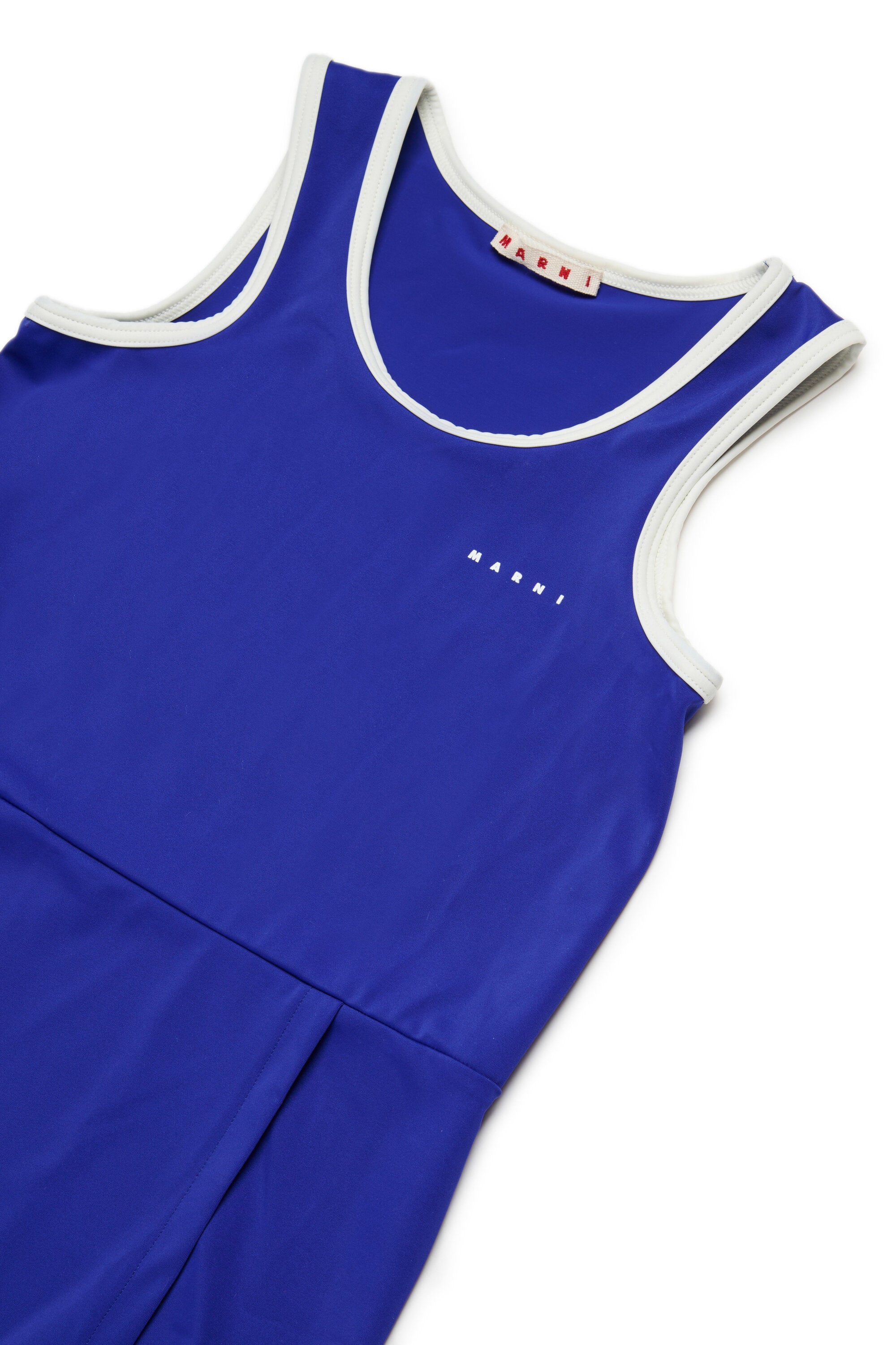 Vestido playero con logo