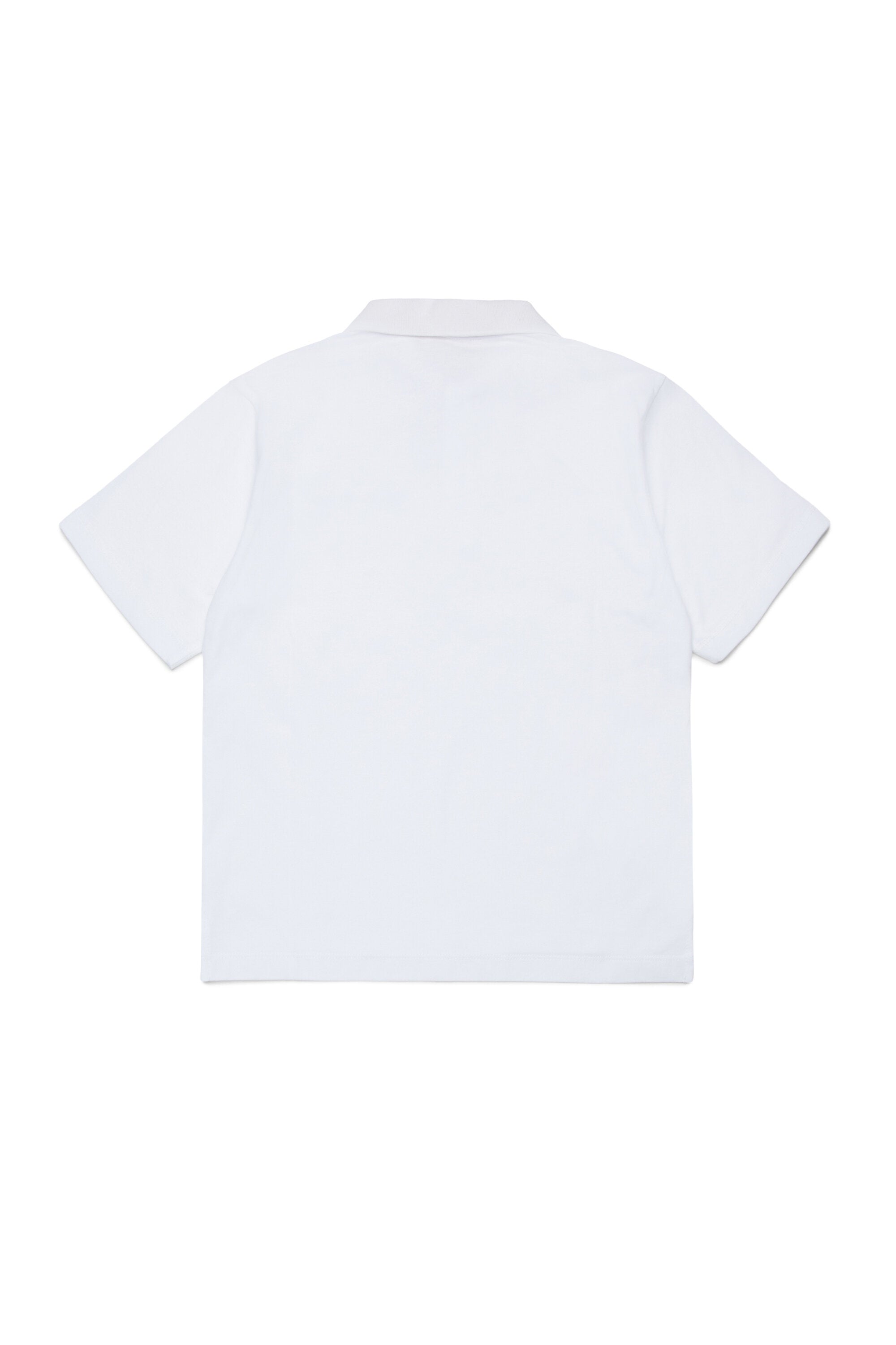 Polo shirt with logo on the chest