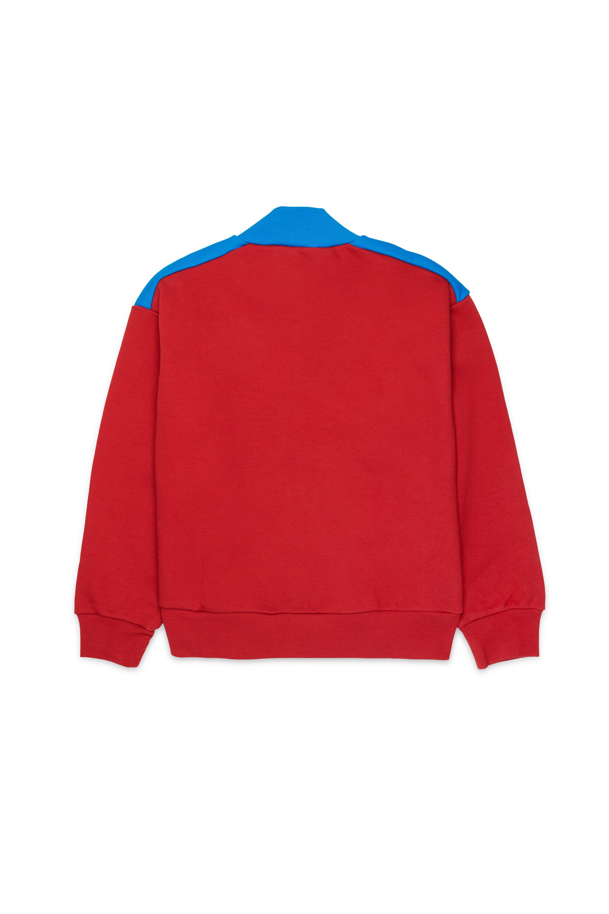 Sudadera con cremallera completa y logo