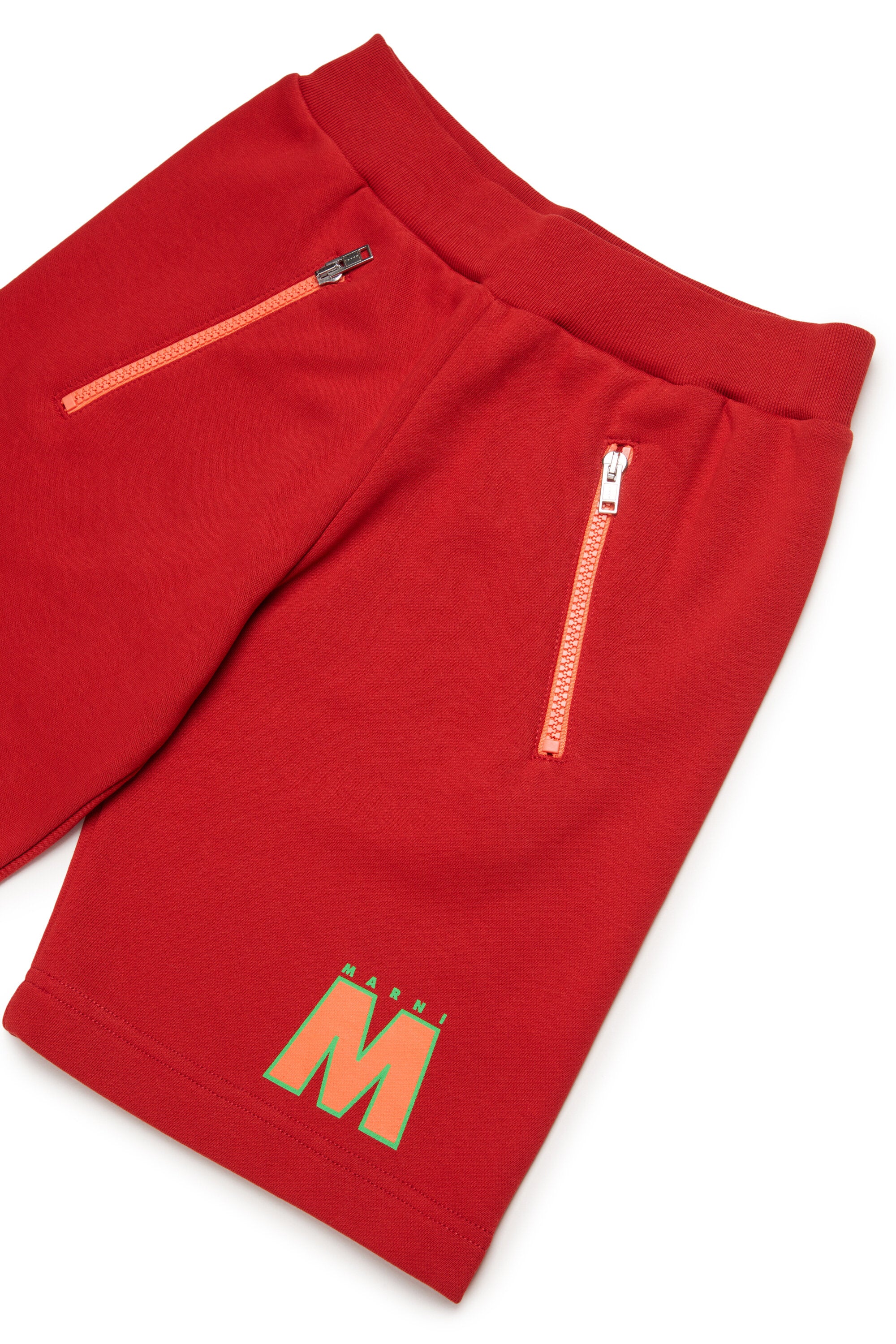 Pantalones cortos de felpa con logo