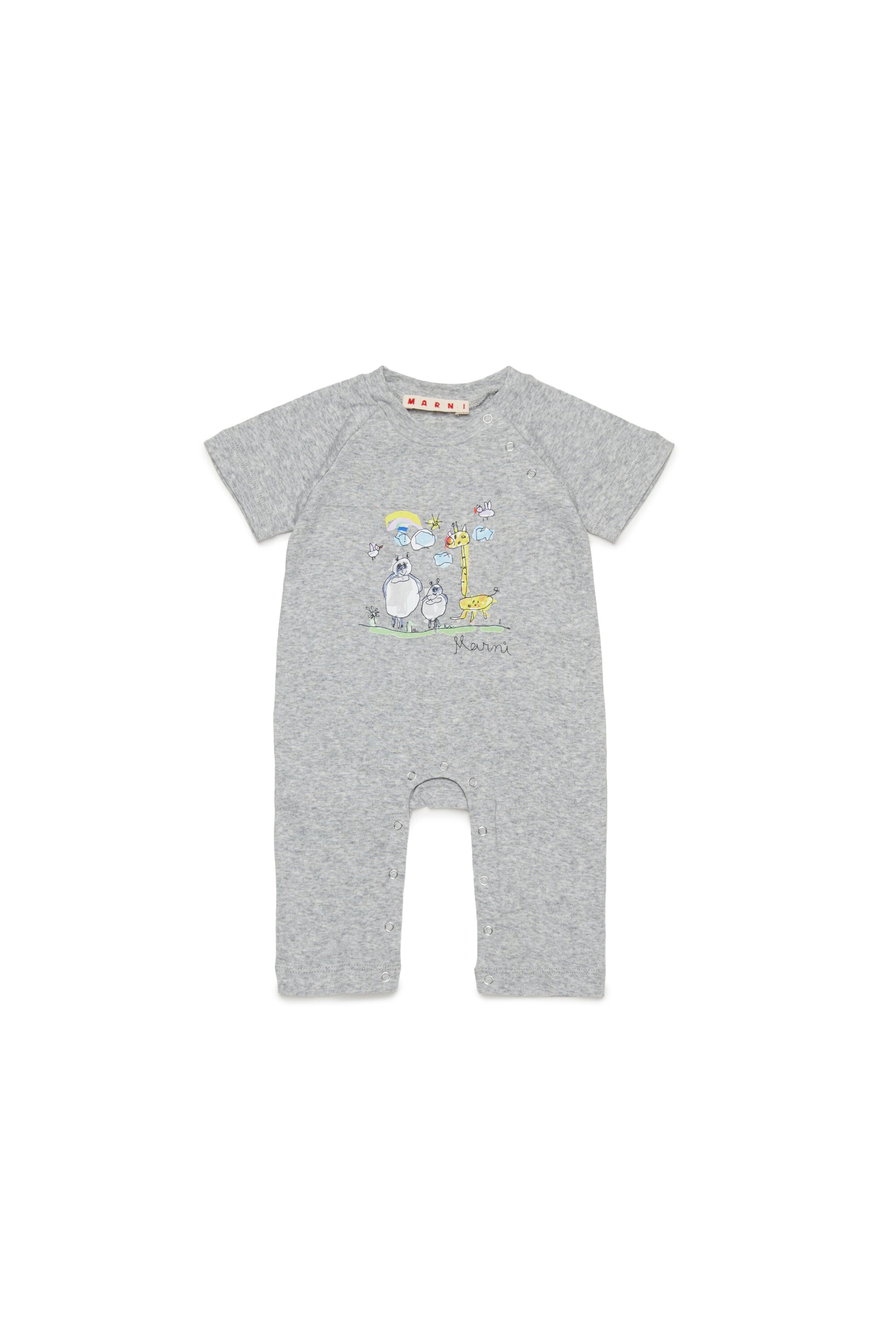 Mono para bebé con estampado de animalitos