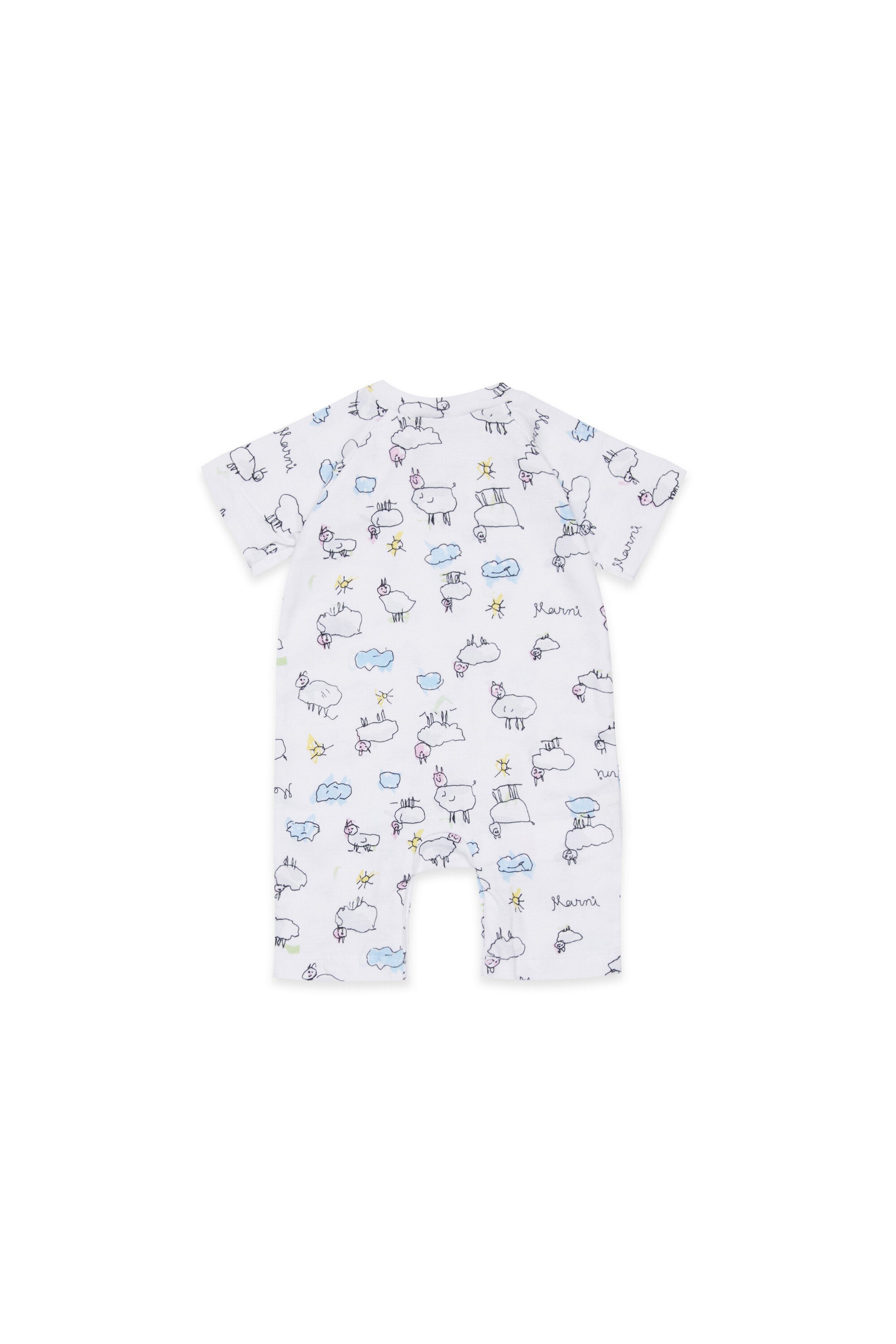 Conjunto para recién nacido con estampado de ovejitas
