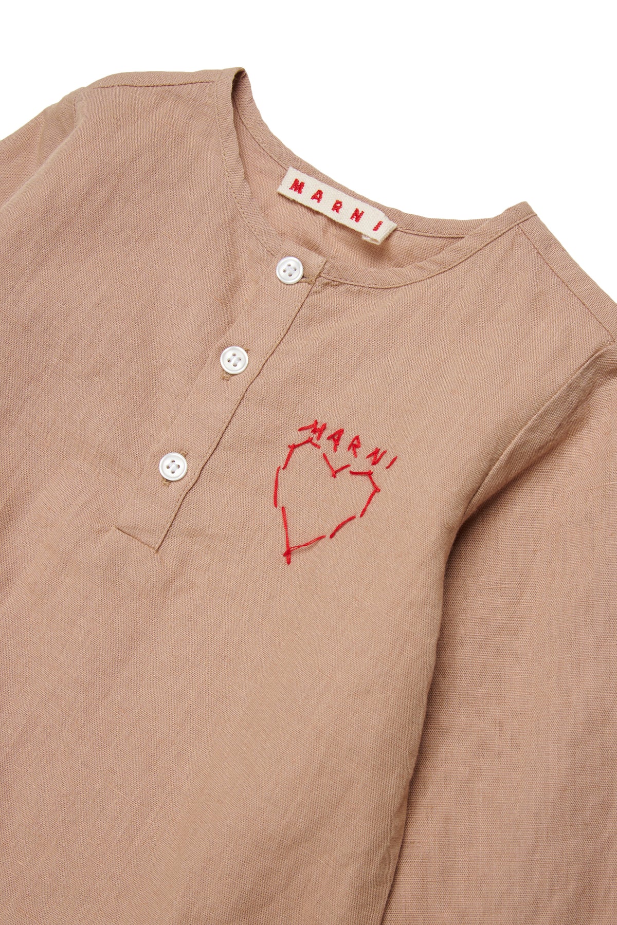 Long-sleeve shirt with logo