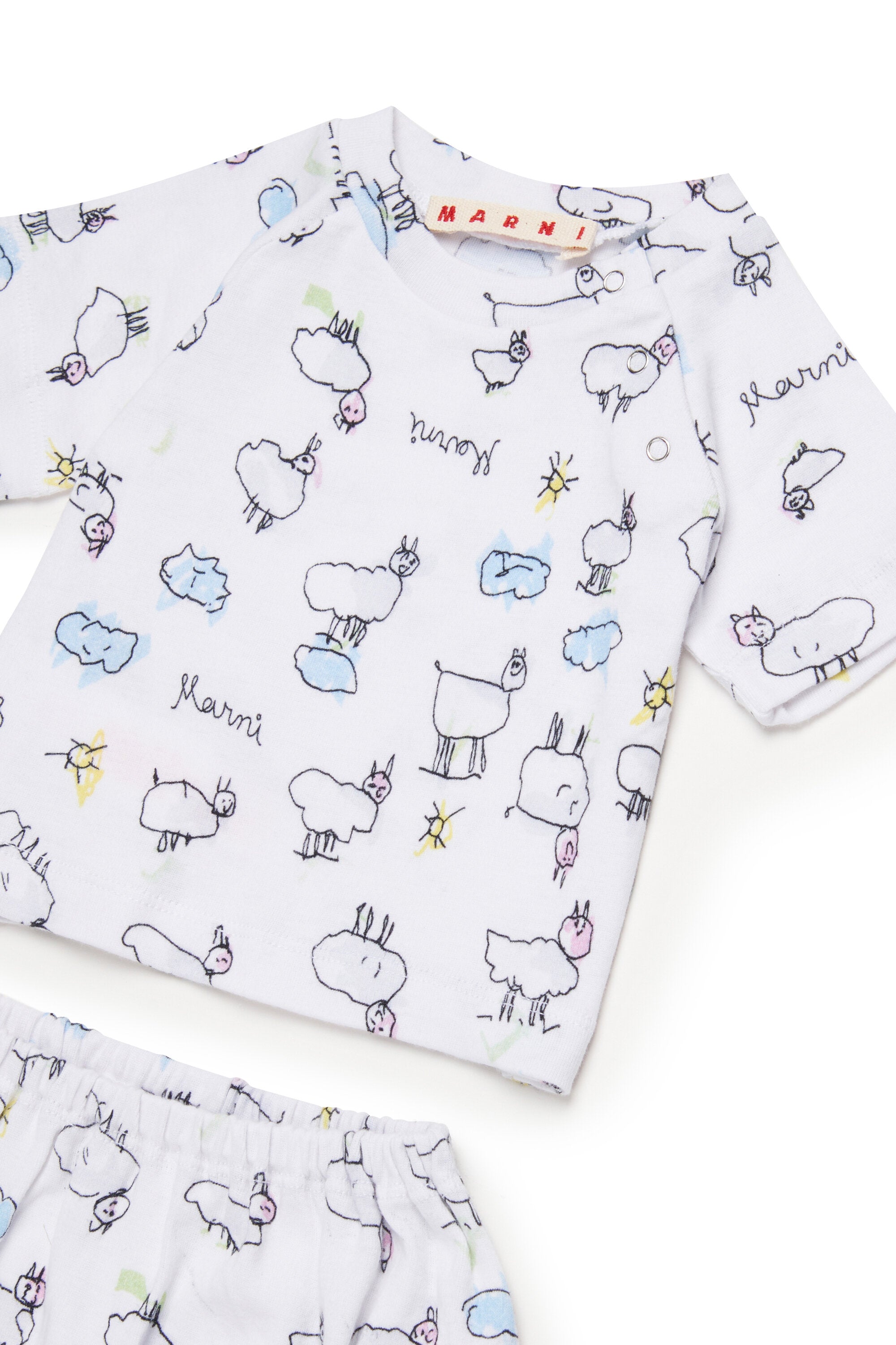 Set de bebé con estampado integral