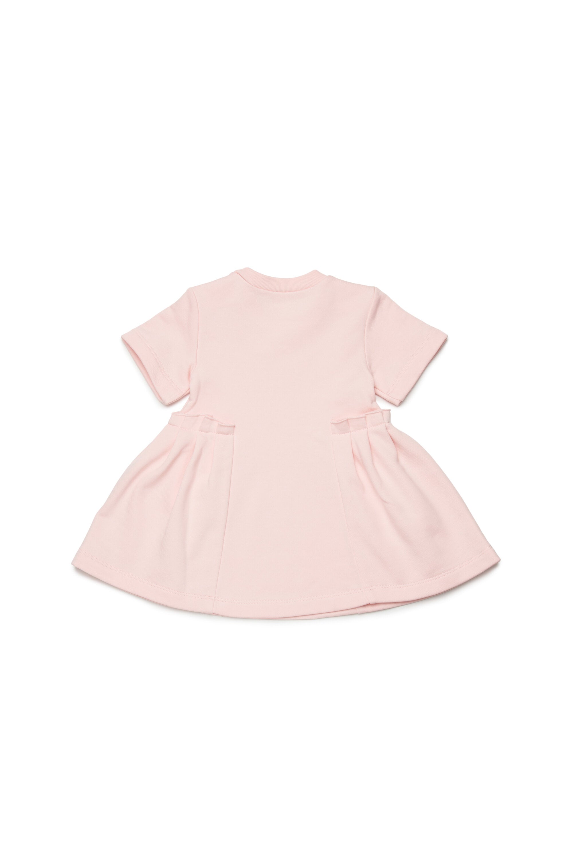 Short dress with logo