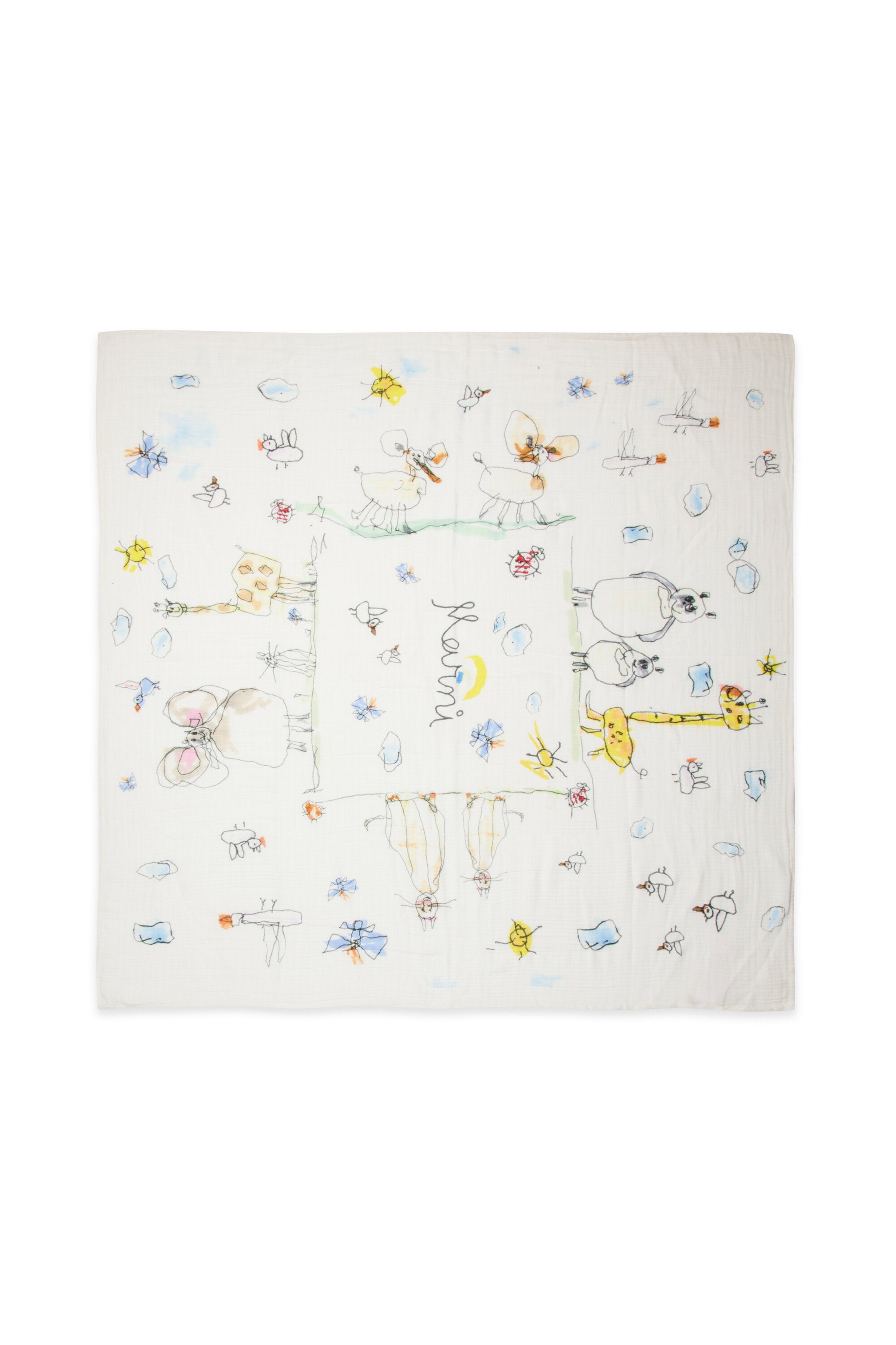 Set de muselinas para bebé con logo