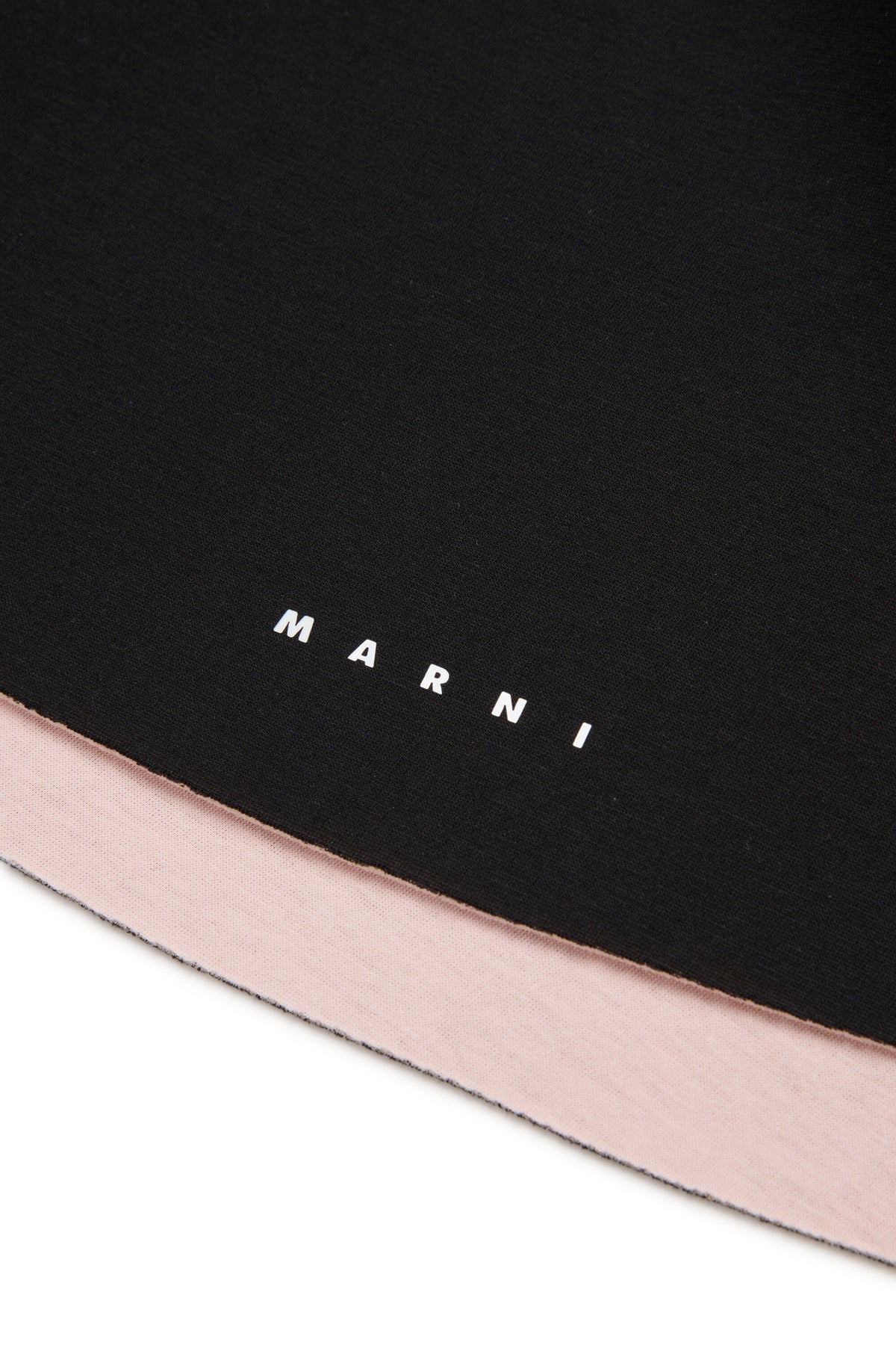 Mini skirt with logo
