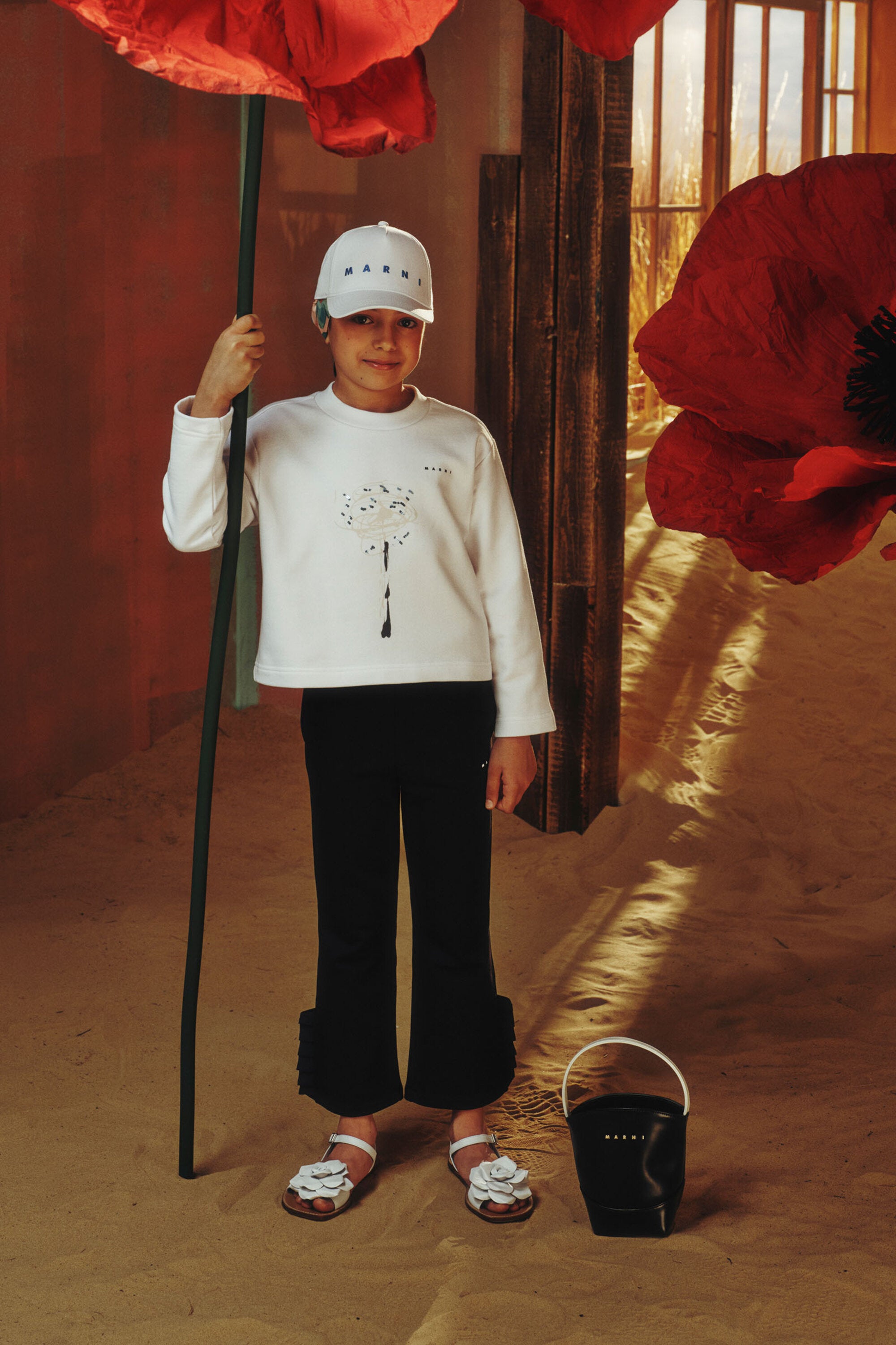 Pantalones de felpa con logo