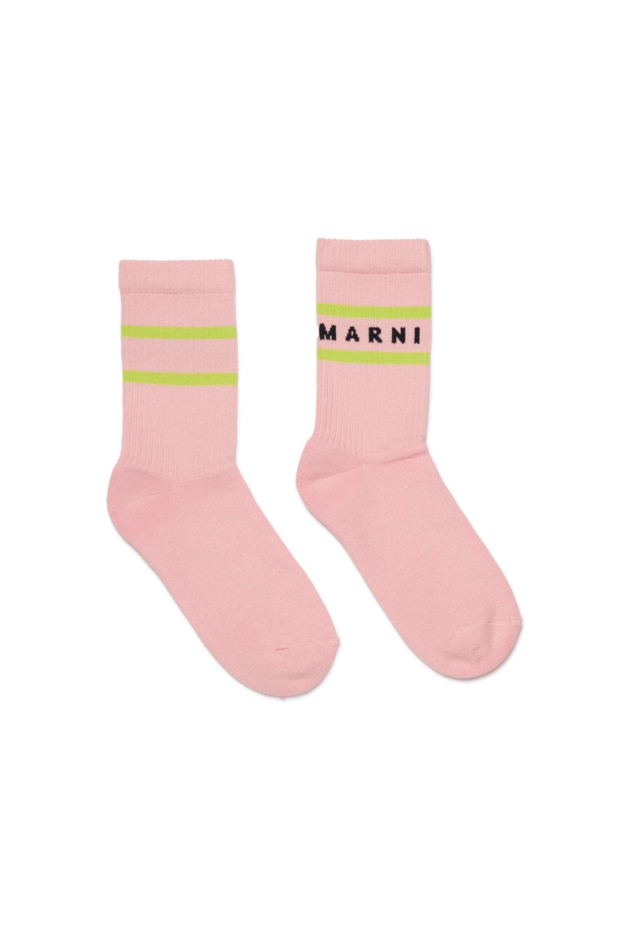 Calcetines con logo y rayas
