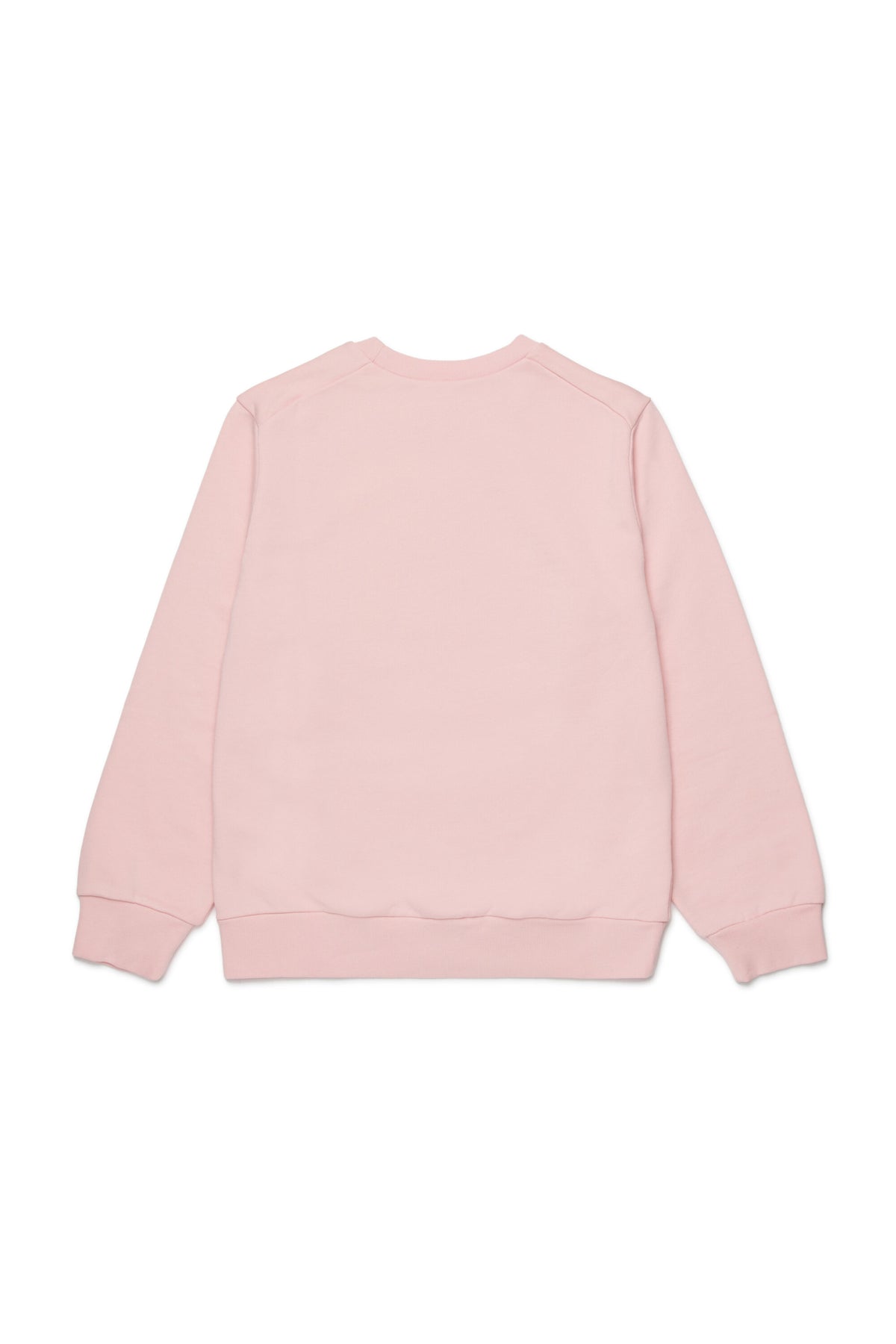 Crewneck sweatshirt with oversized flower