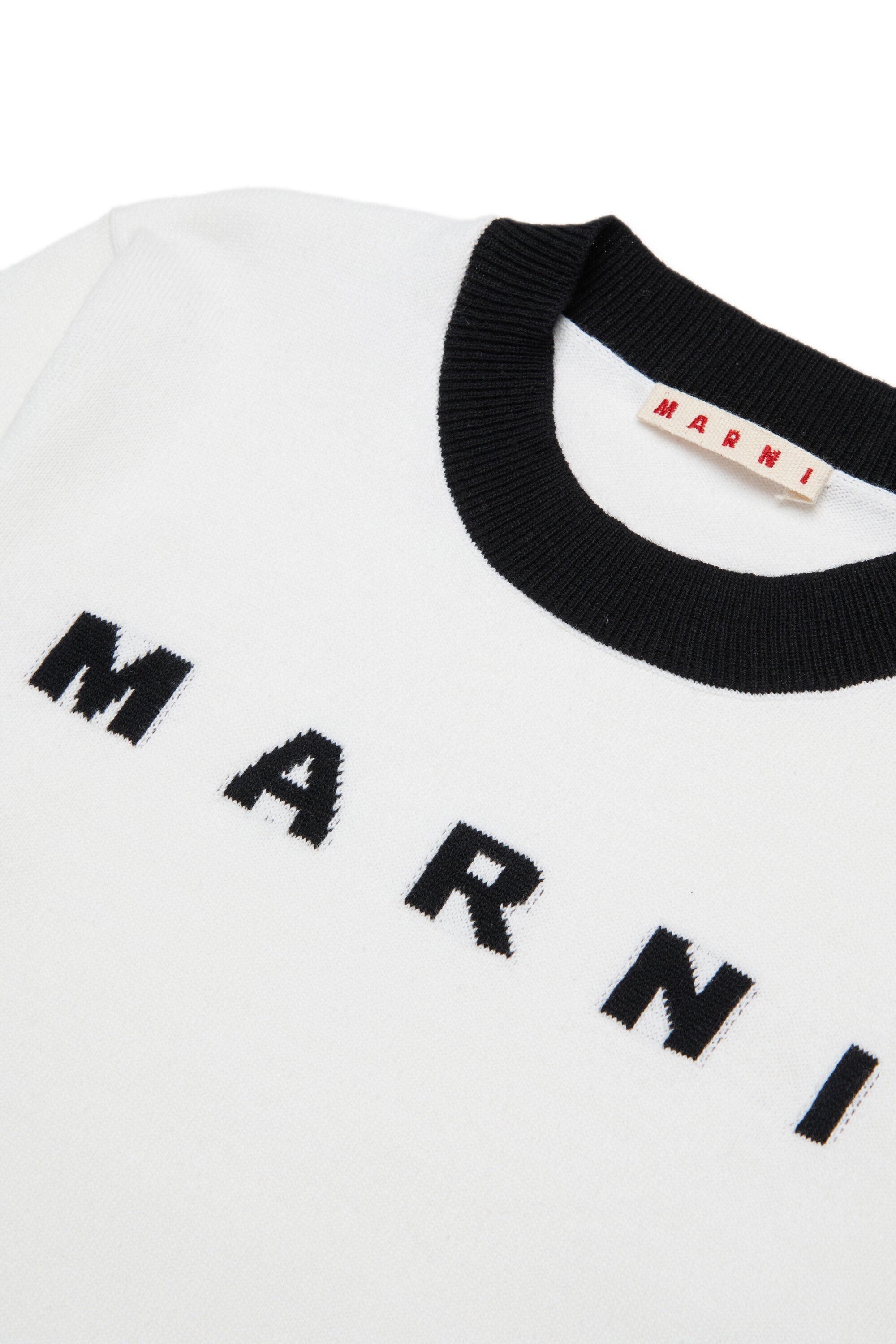 Jersey de cuello redondo con logo