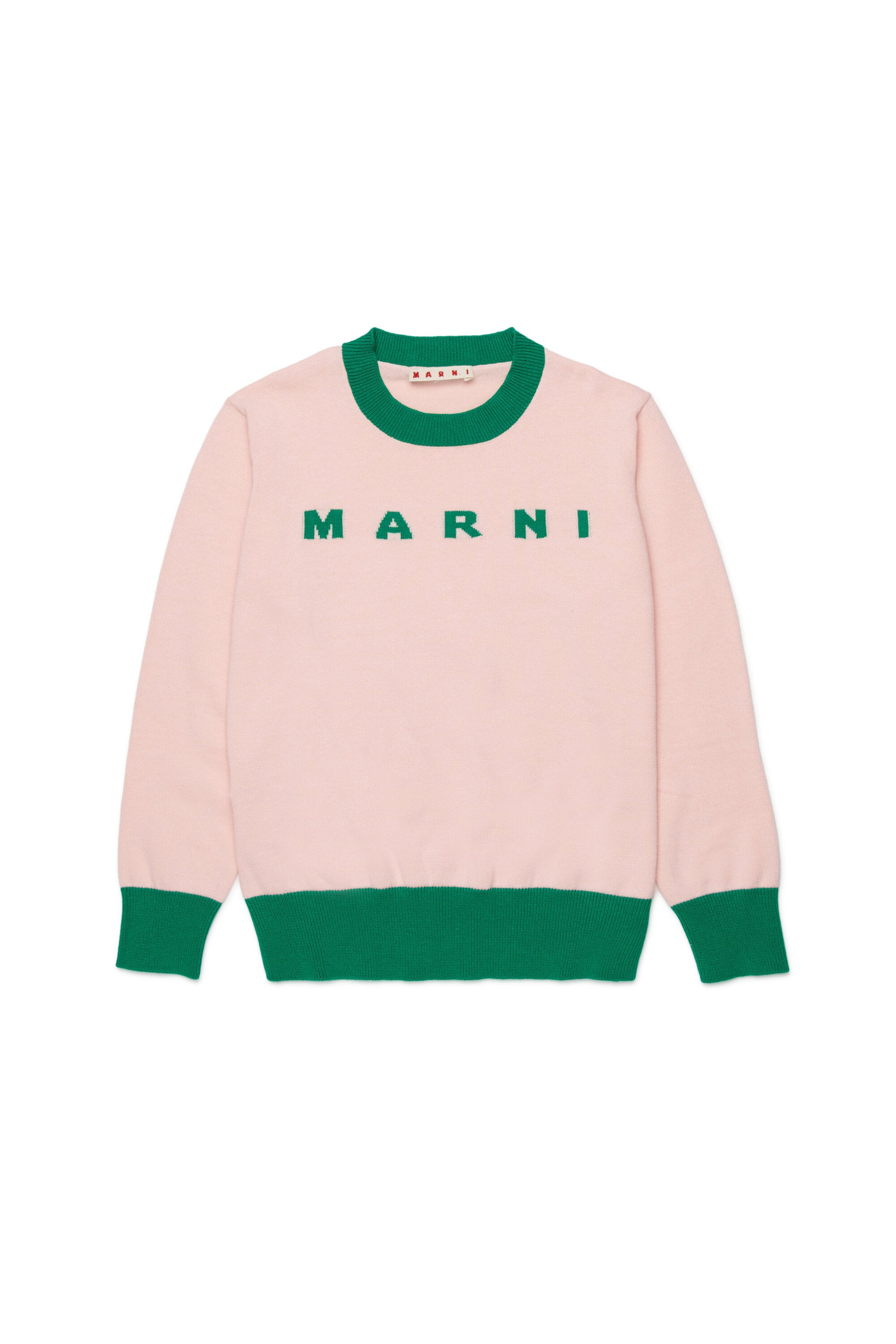 Jersey de cuello redondo con logo