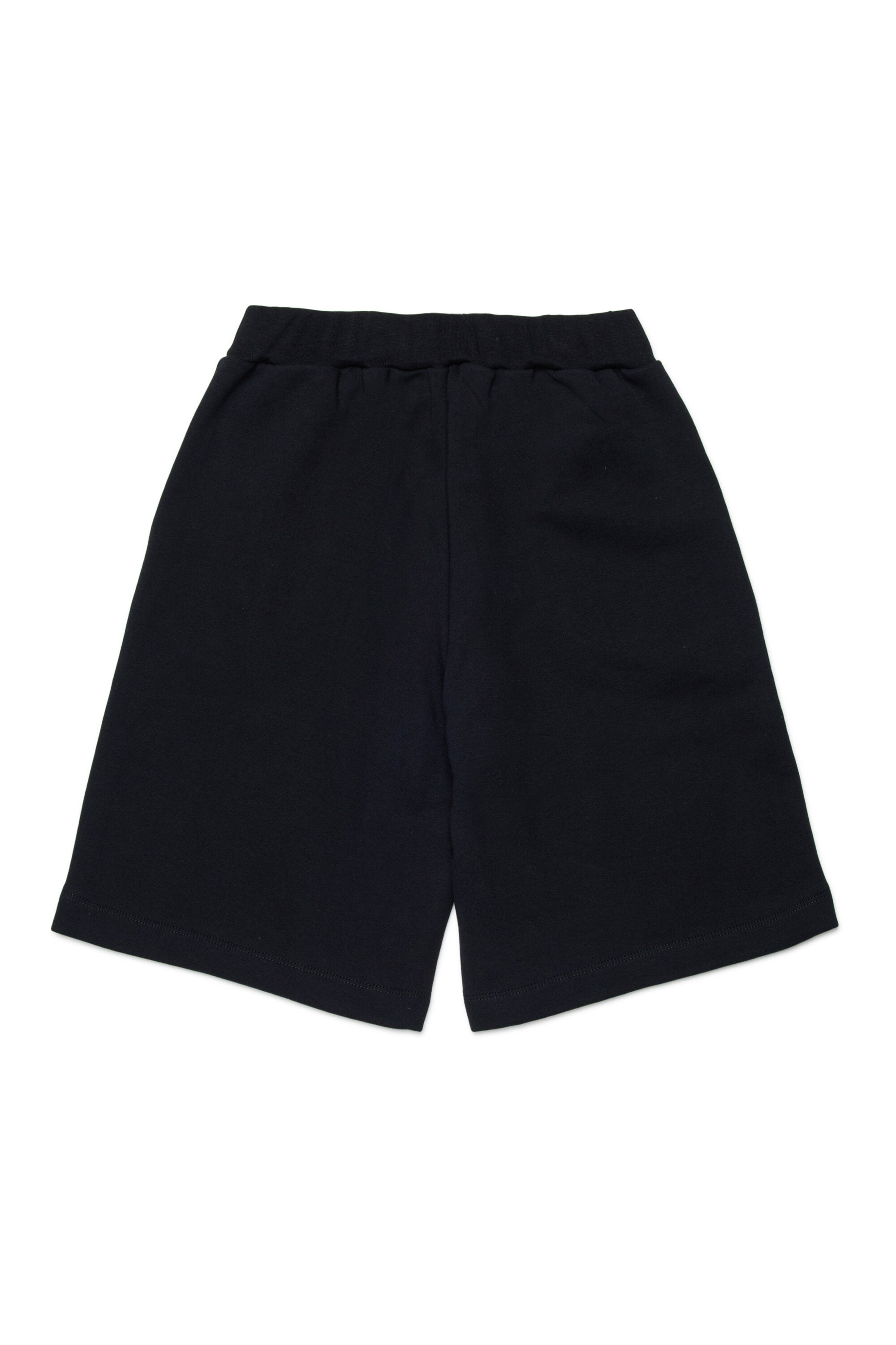 Logo fleece shorts
