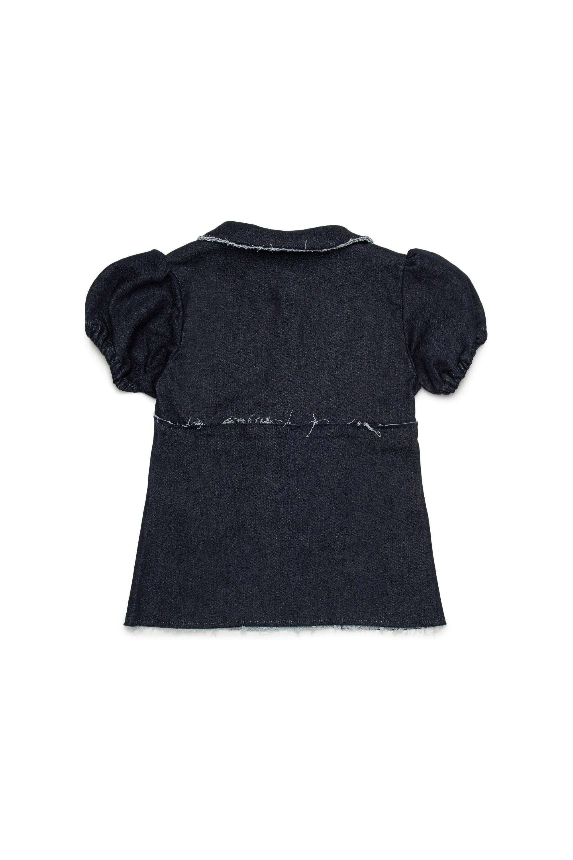 Camisa vaquera de manga corta