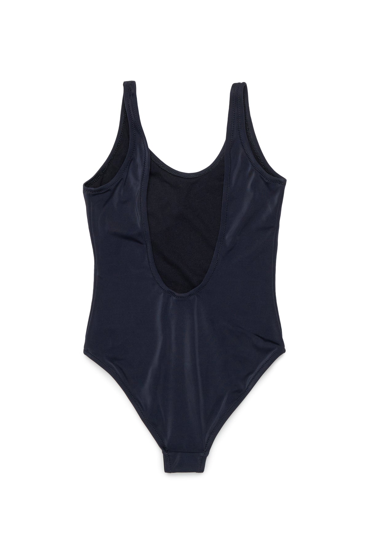 One-piece swimsuit with logo