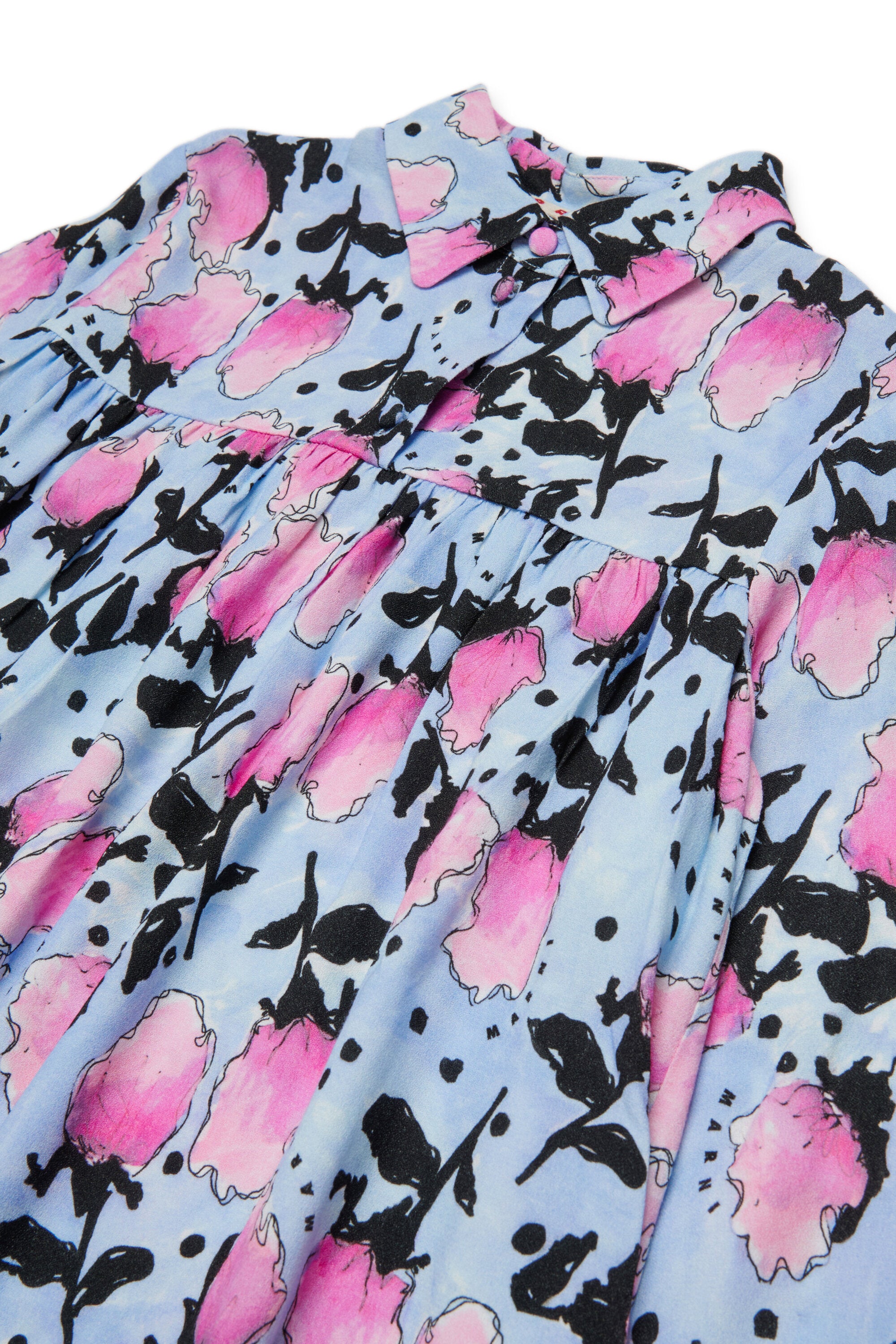 Camisa de manga larga con estampado floral