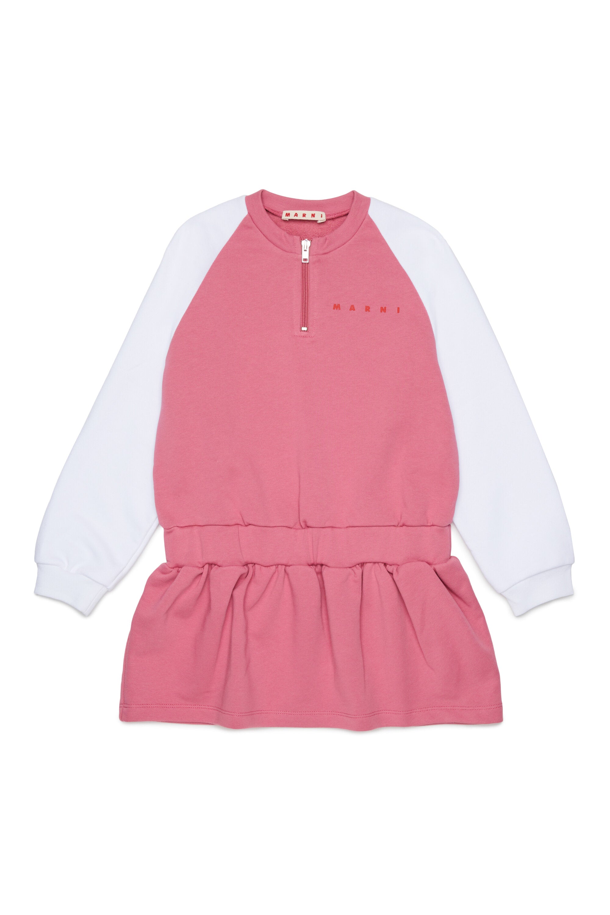 Vestido sudadera con logo