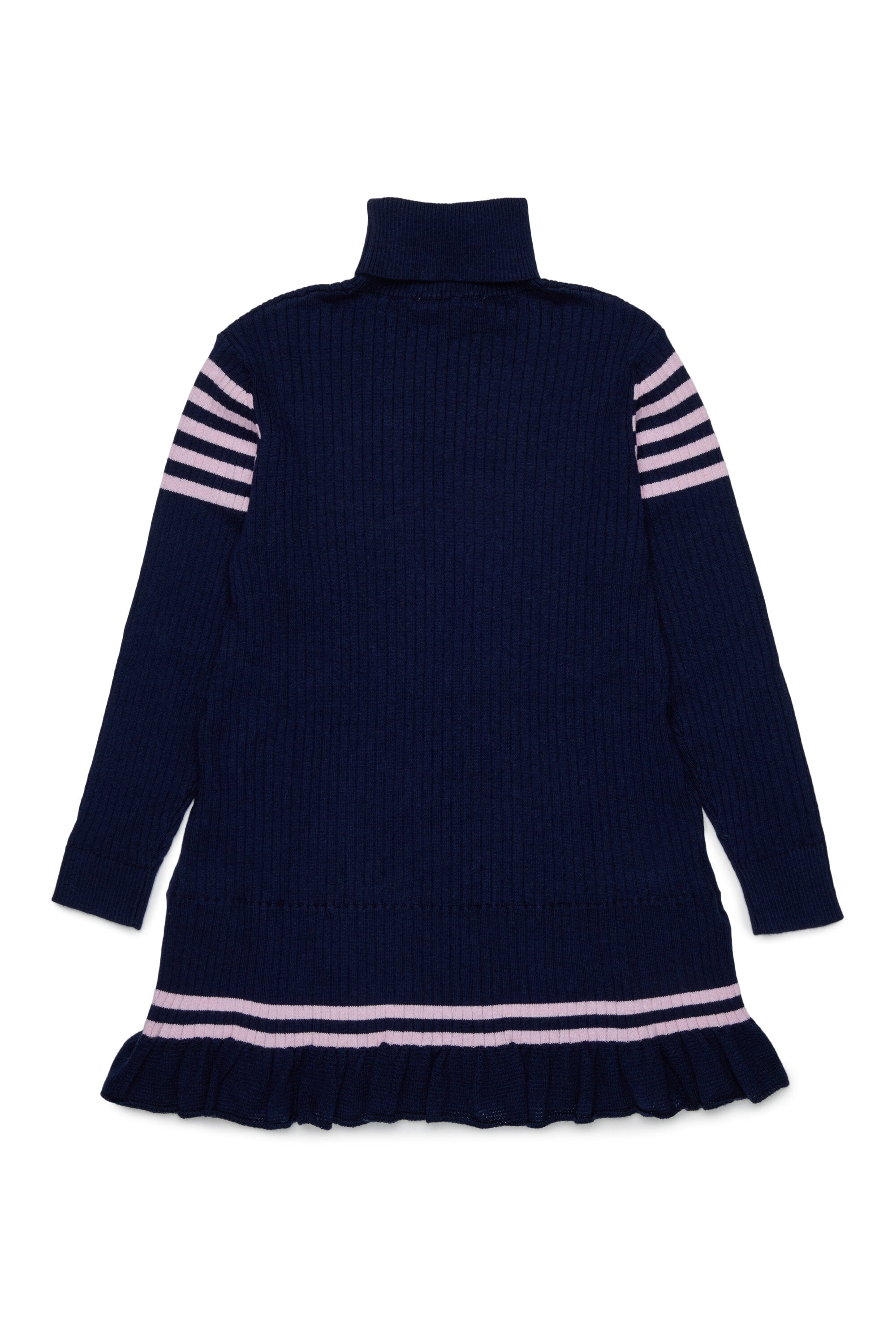 Vestido de manga larga con logo