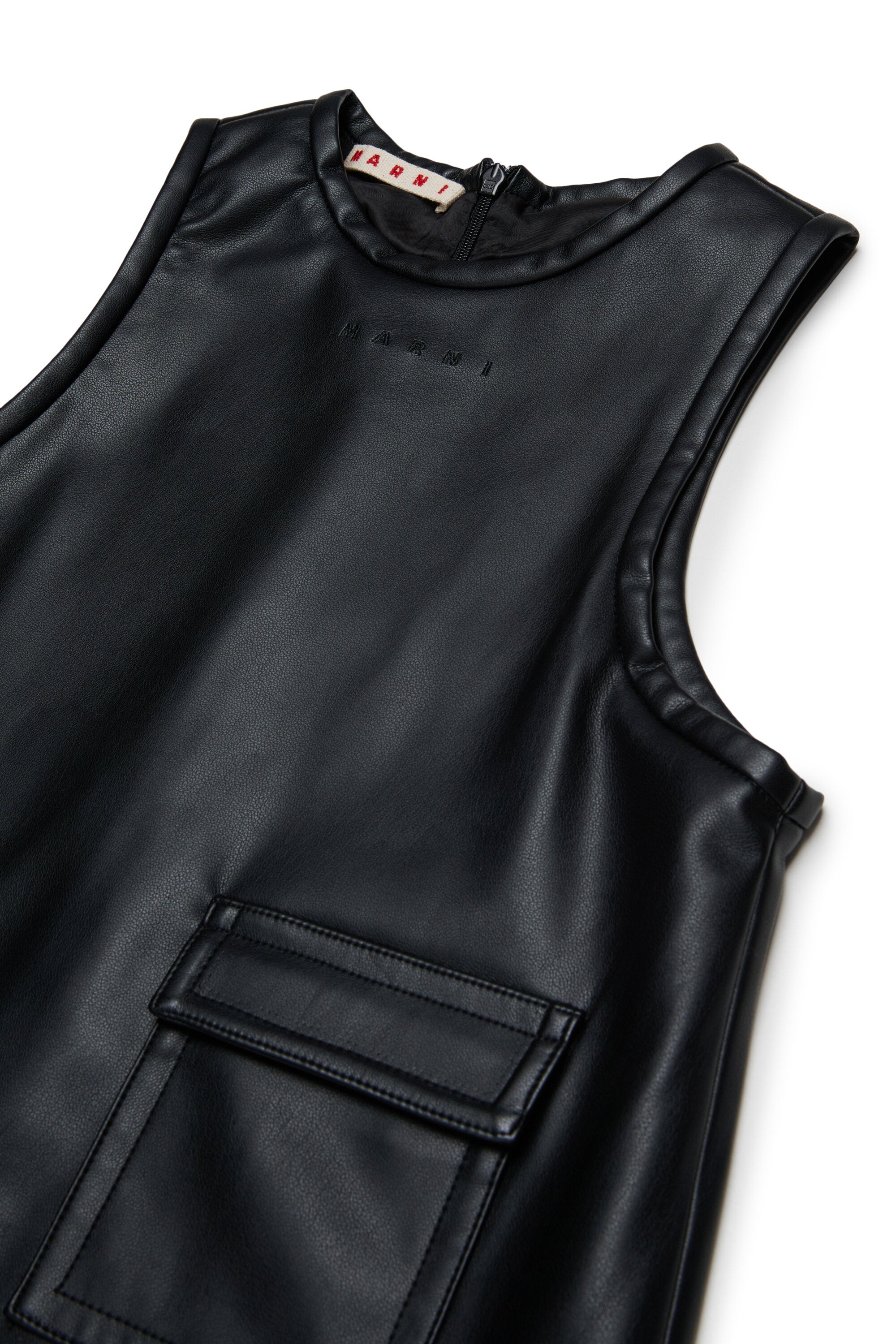 Vestido sin mangas con bolsillo