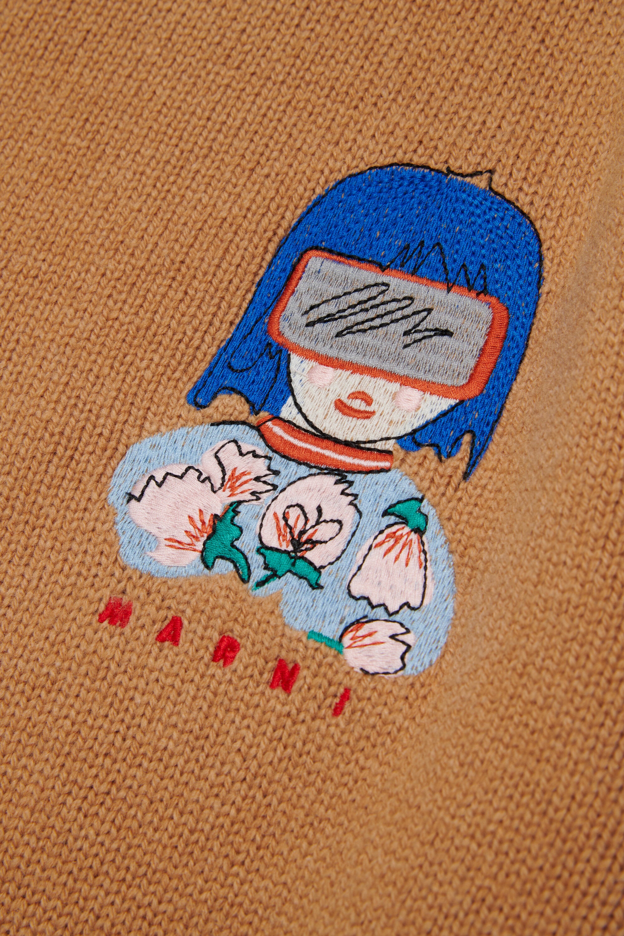 Crewneck pullover with logo