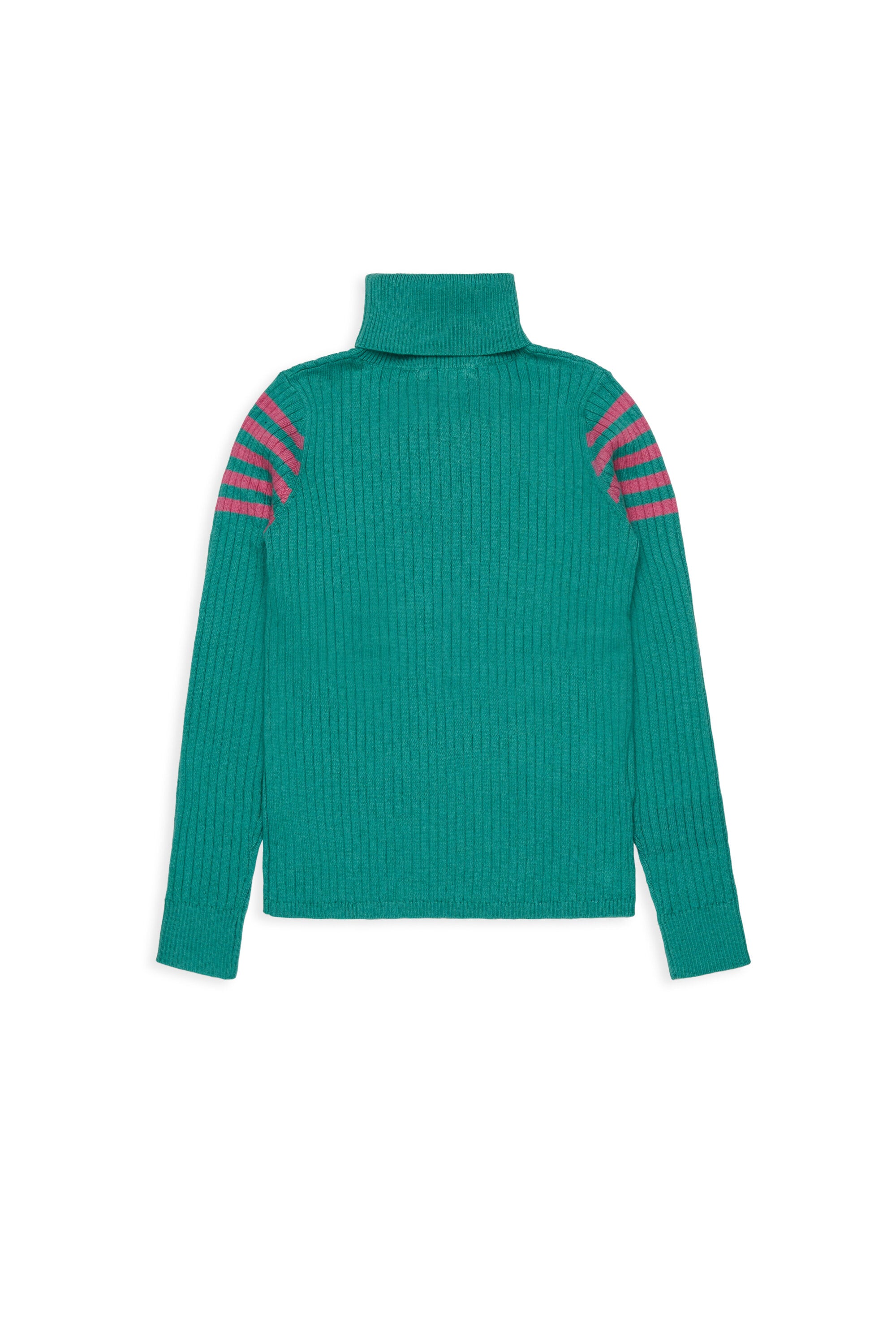 Jersey de canalé con motivo de corazón