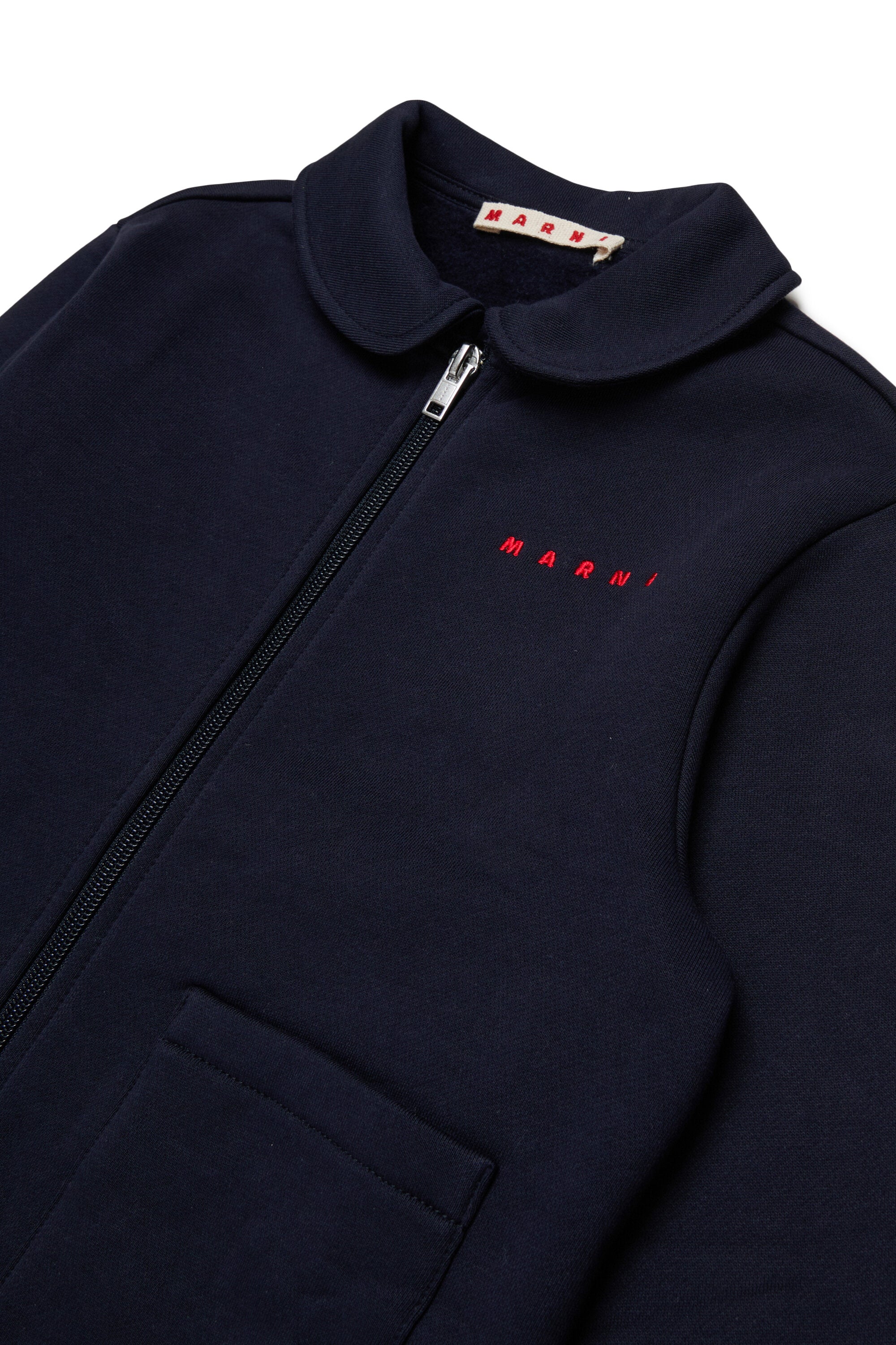 Sudadera con cremallera y logo