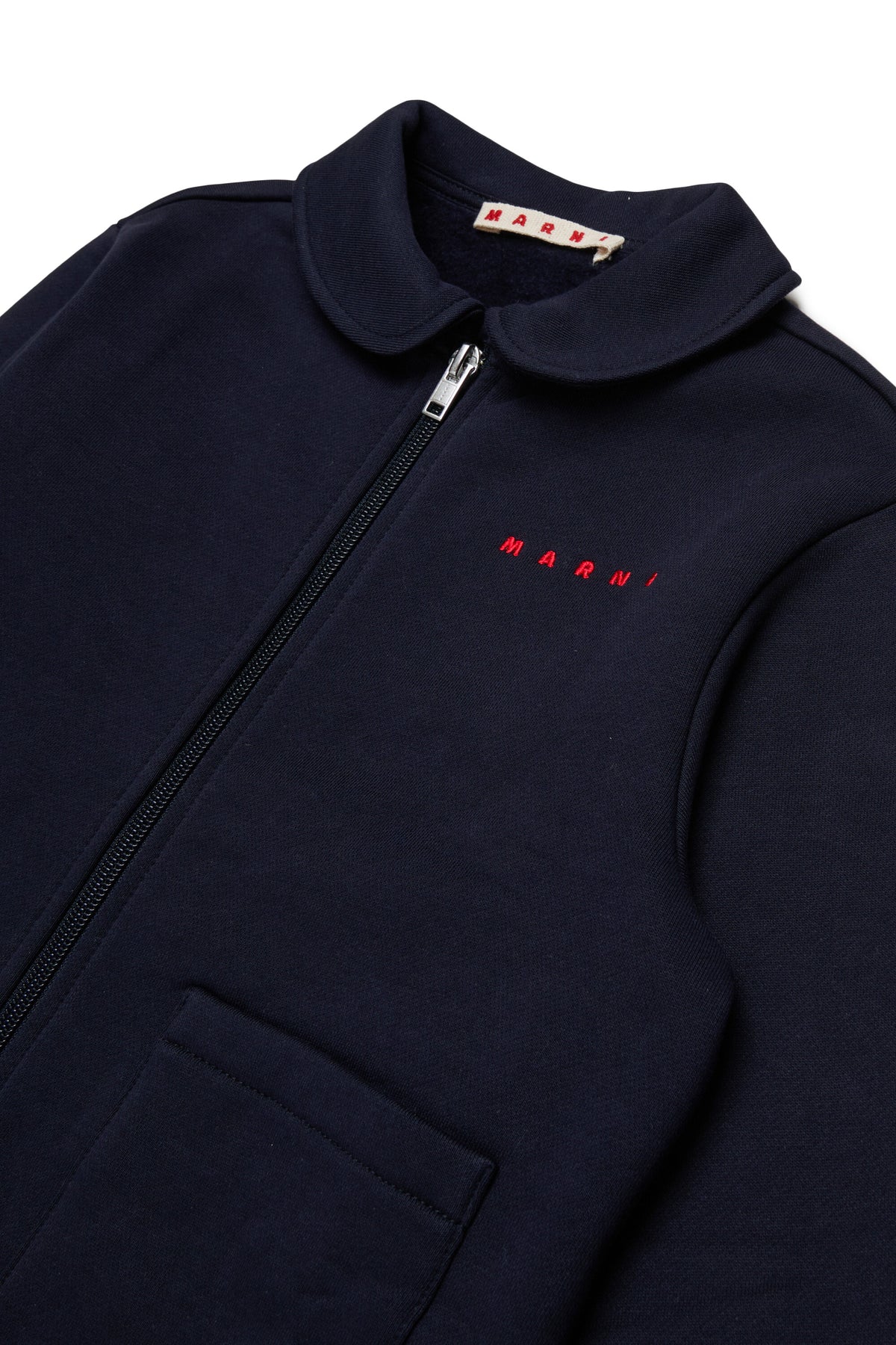 Sudadera con cremallera y logo