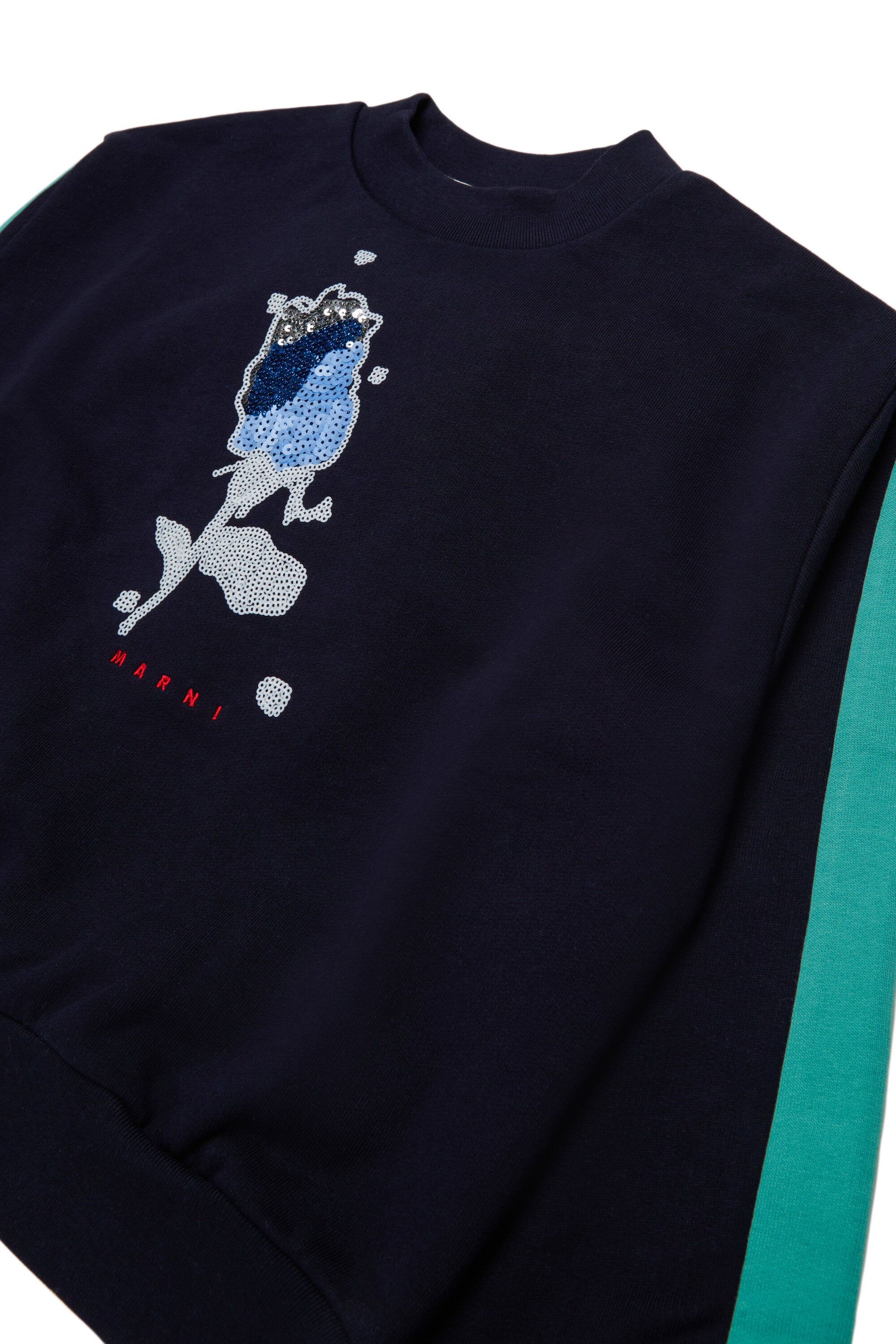 Sudadera de cuello redondo con logo