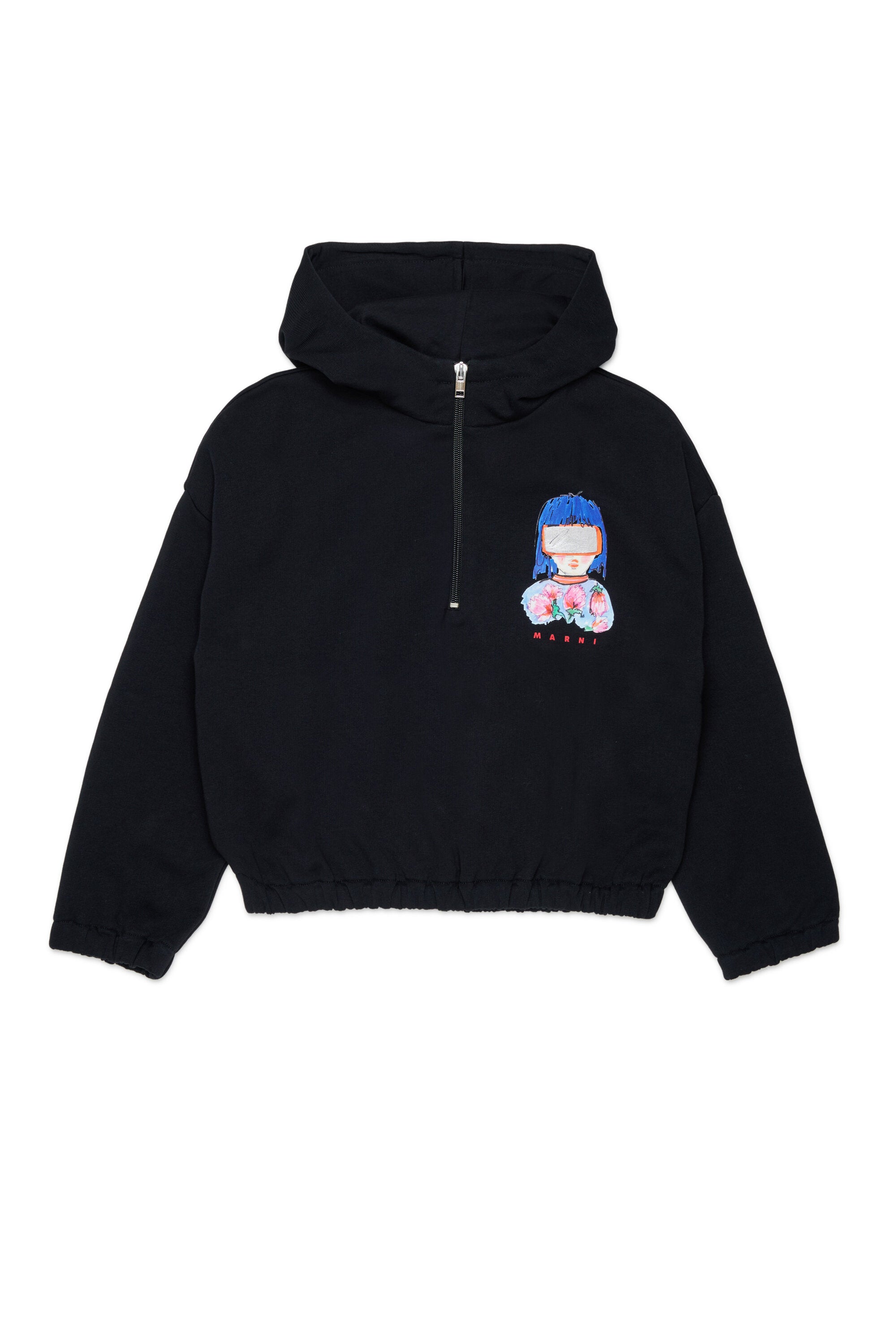 Sudadera con capucha y logo