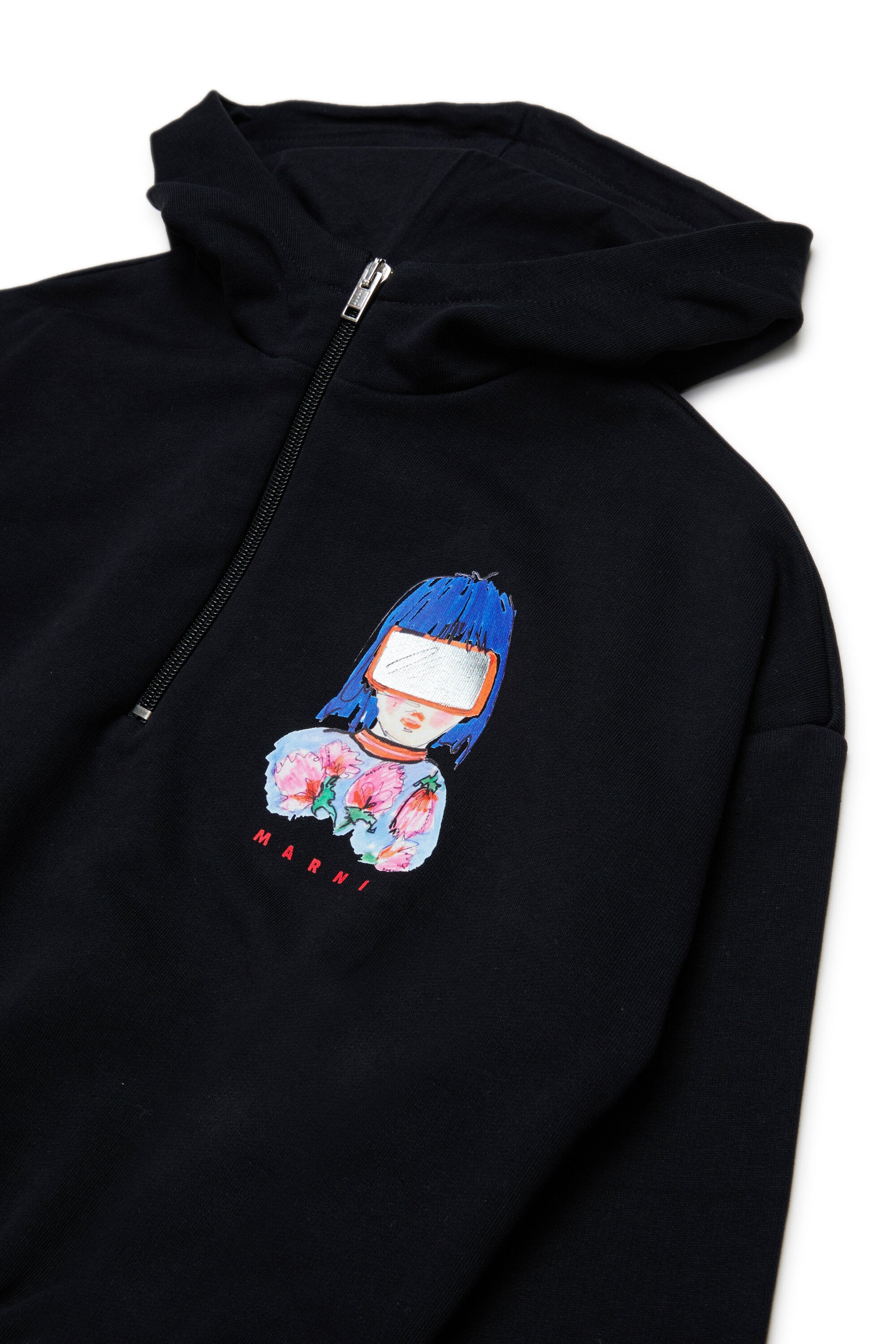 Sudadera con capucha y logo